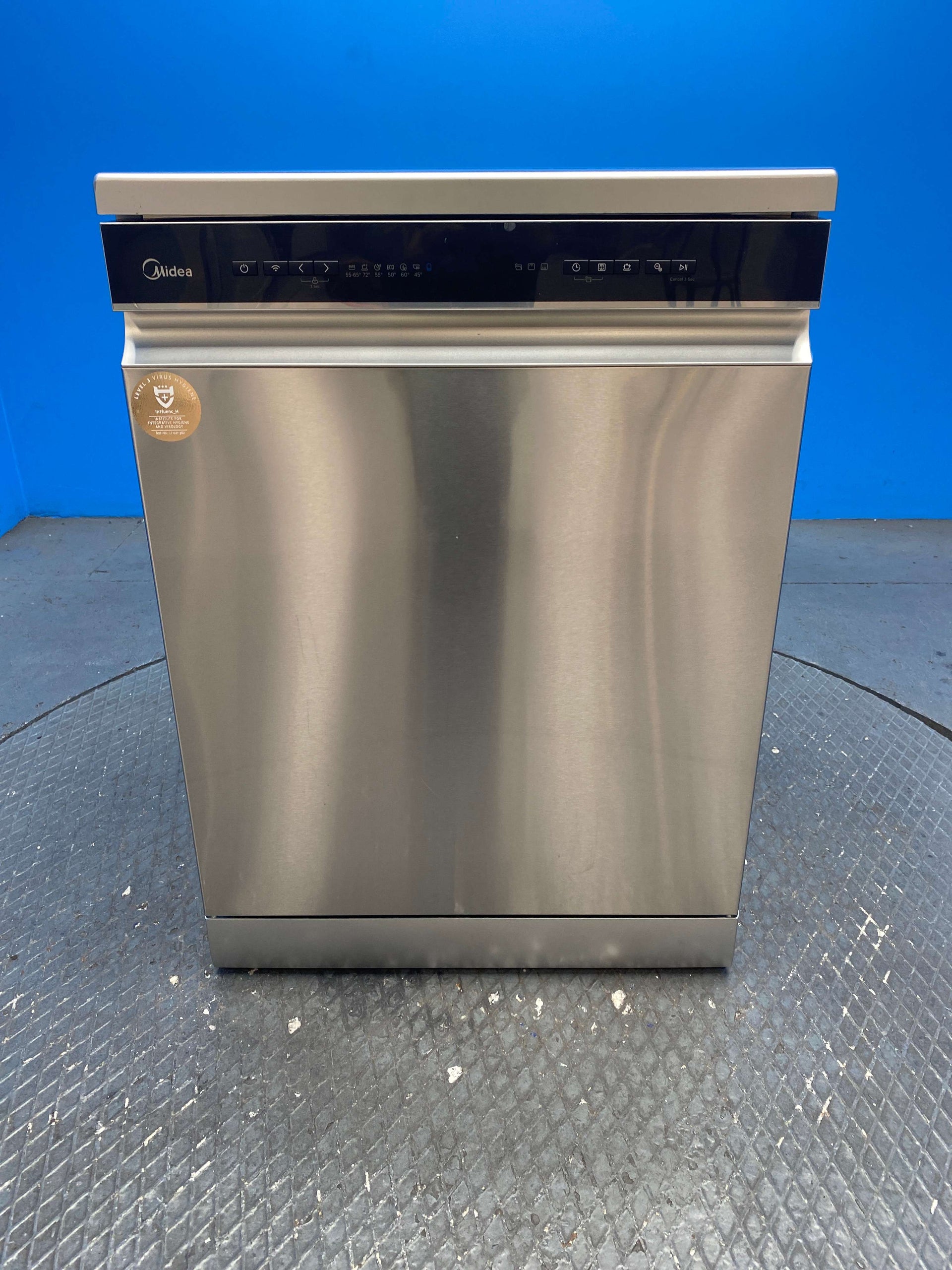 Midea MDWEF1433DSS Full Size 14 Place Dishwasher