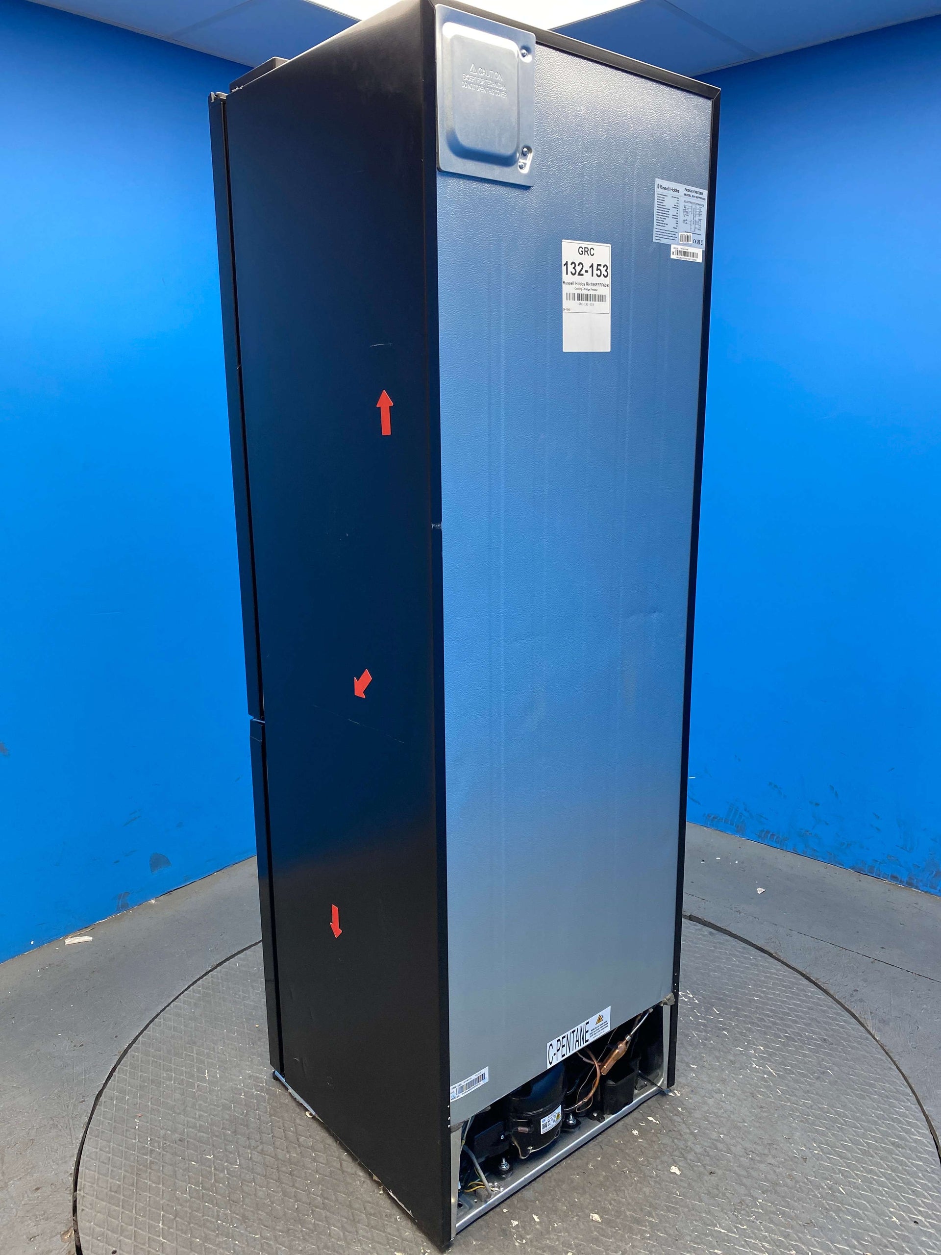 Russell Hobbs RH186FFFF60B 186cm 60/40 No Frost Fridge Freezer