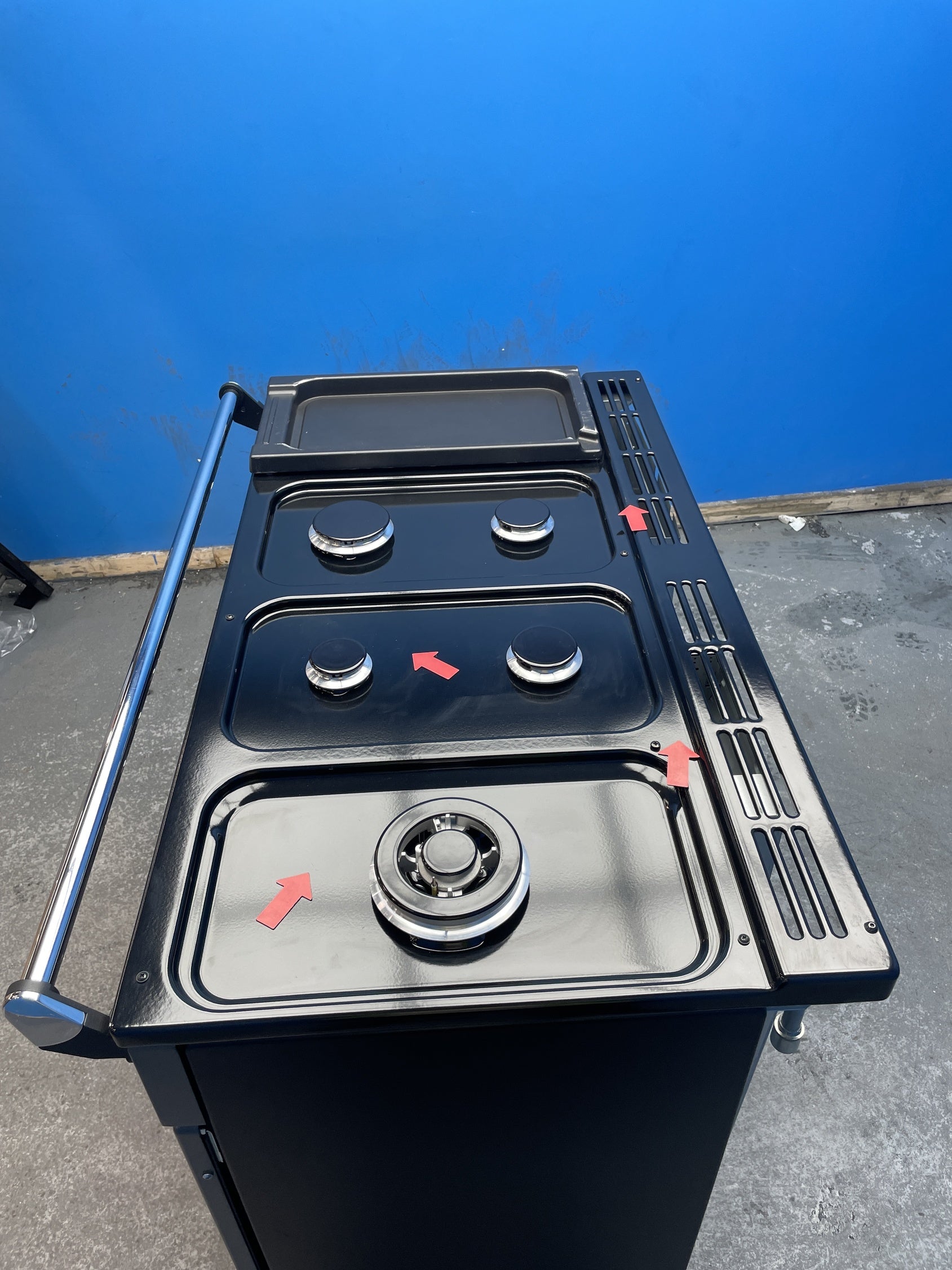 #GRC-159-138 - Rangemaster Leckford Deluxe 110cm Dual Fuel Range Cooker