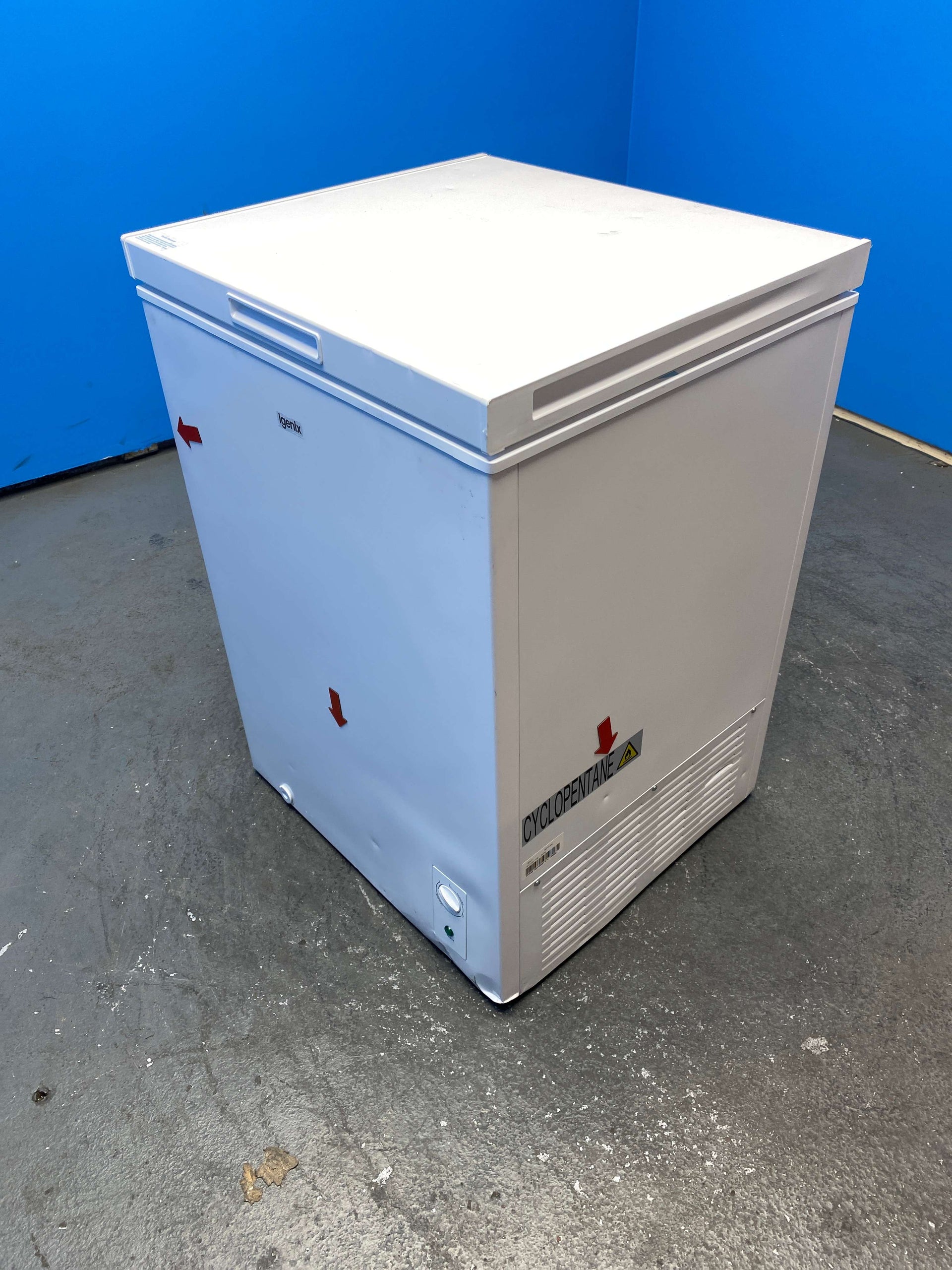 Igenix IGCF0150W 142 Litre Freestanding Chest Freezer