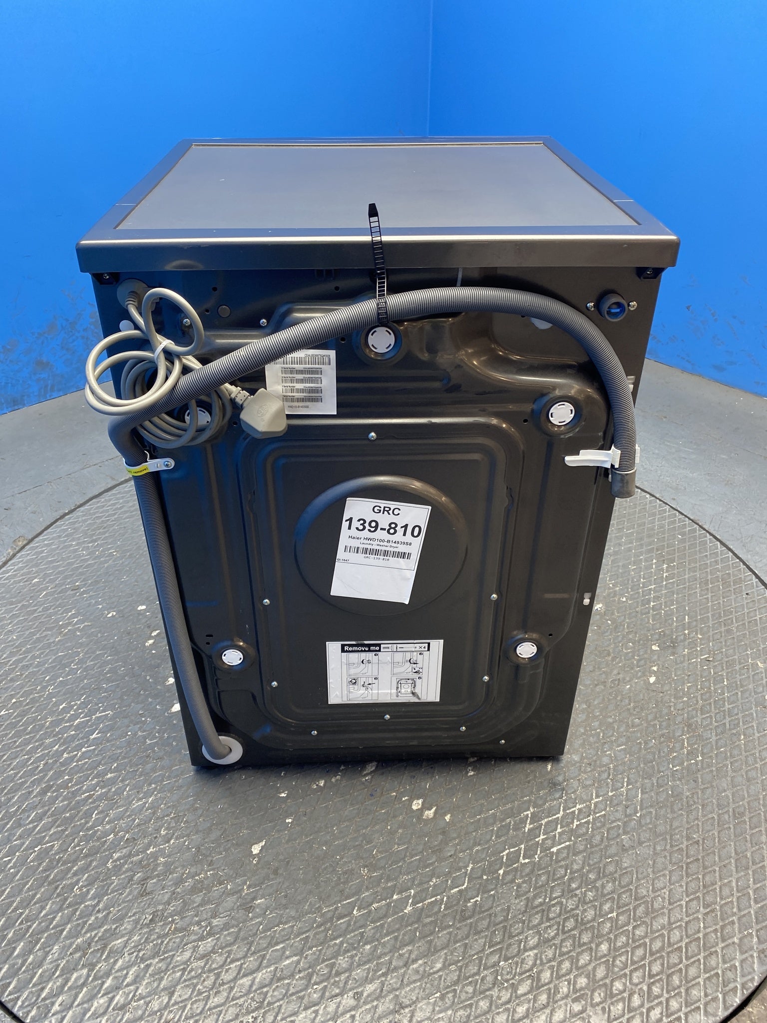 Haier HWD100-B14939S8 Series 3 10kg / 6kg 1400 Spin Washer Dryer