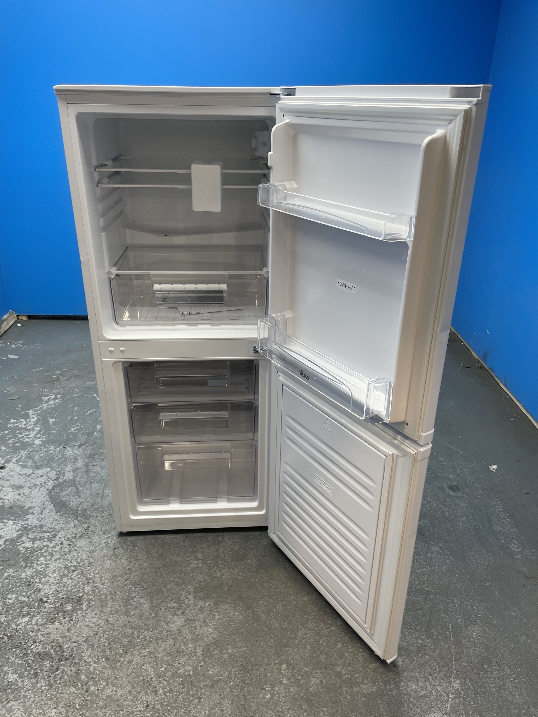 #GRC-156-441 - Hoover HOCH1S513EWK 185 Litre Combi Fridge Freezer