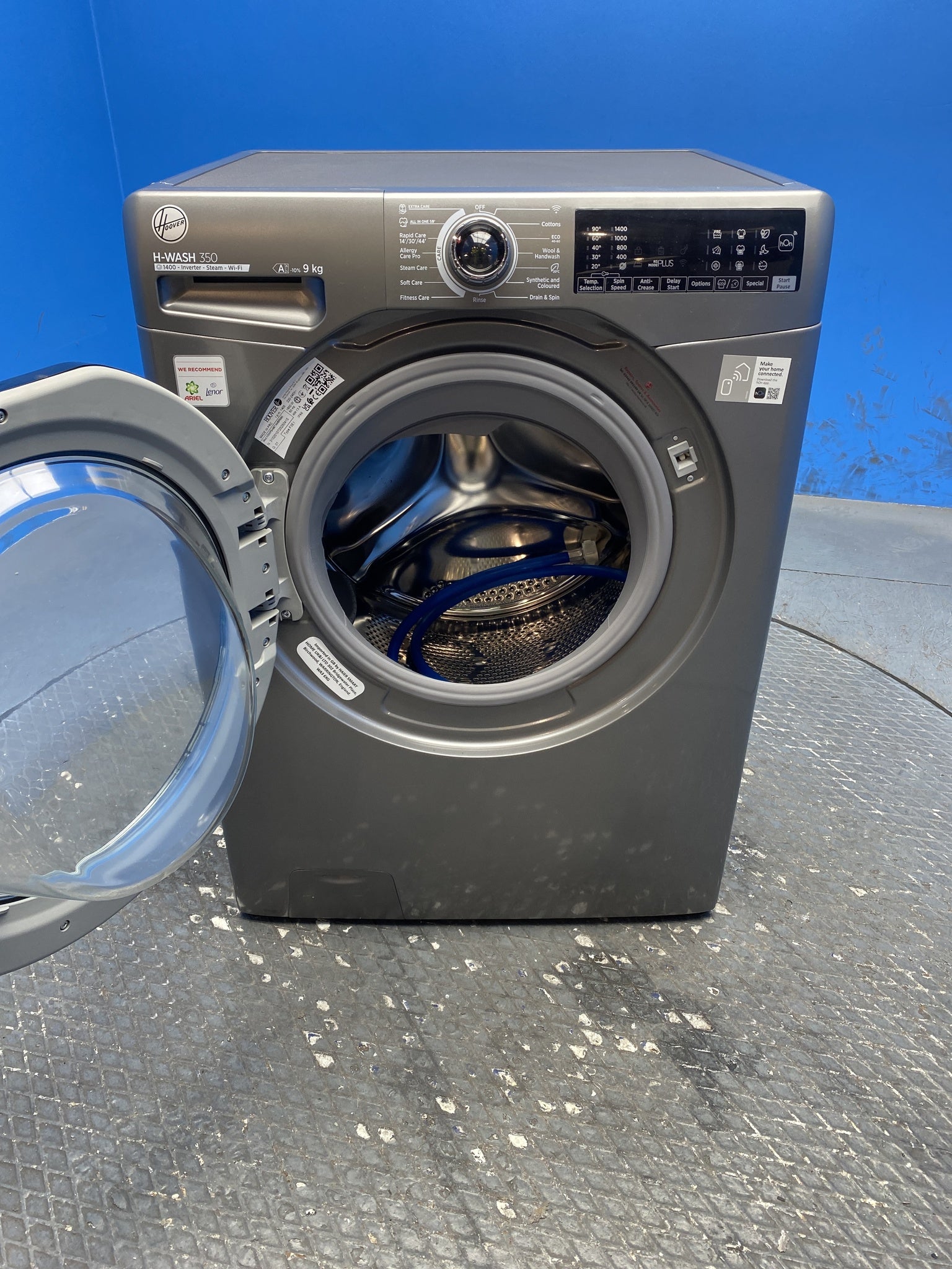 Hoover H3WPS496TAMBR680 9kg 1400 Spin Washing Machine