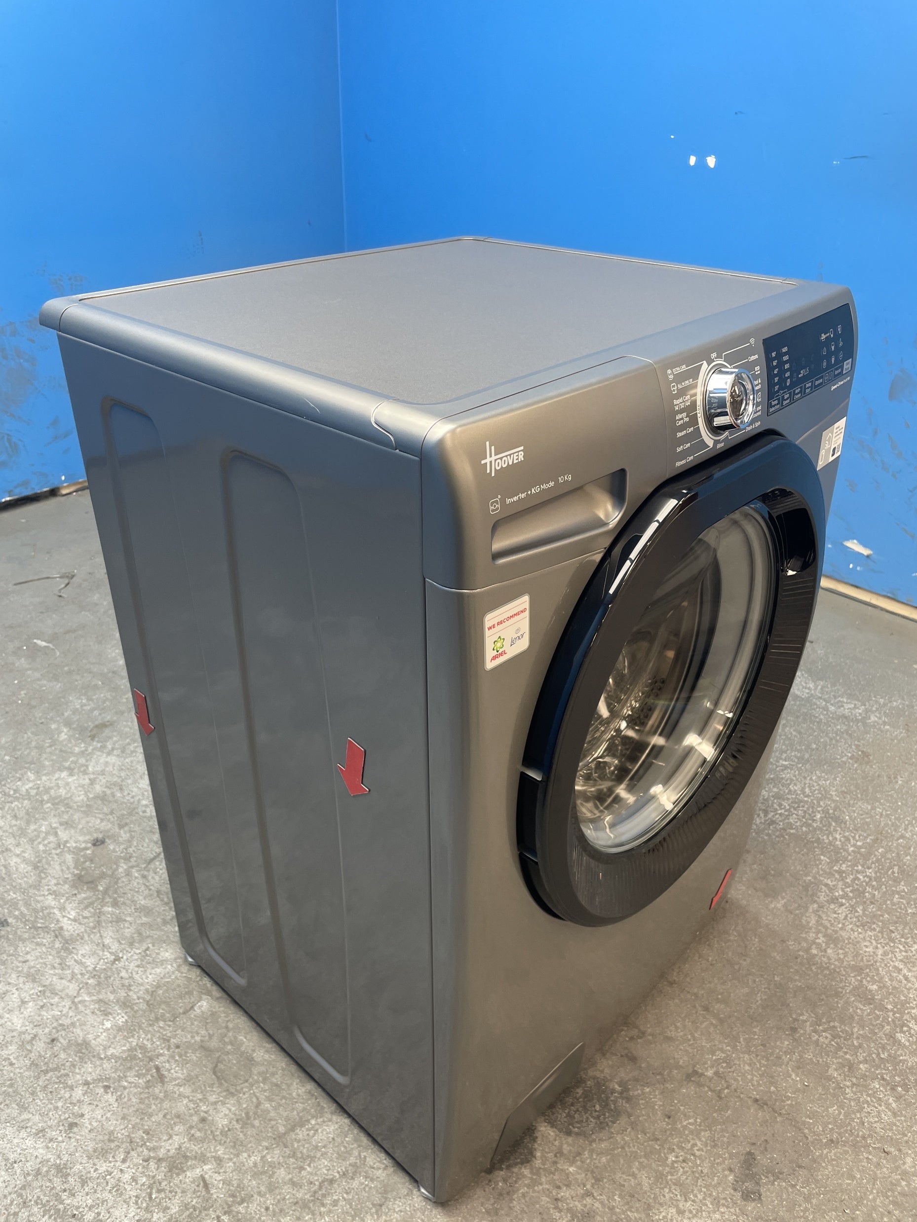 #GRC-163-122 - Hoover H3B13WPS4106TAMBR 10kg 1400 Spin Washing Machine