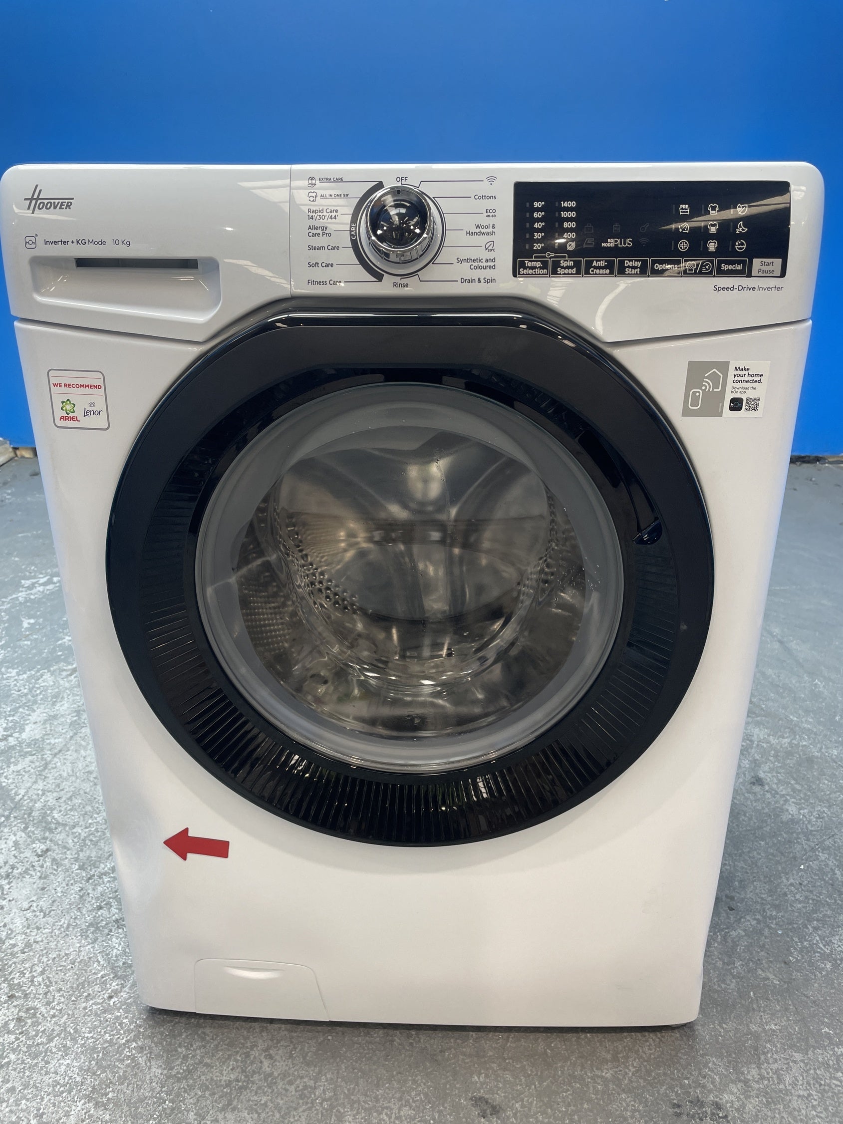 #GRC-157-294 - Hoover H3WPS4106TMB6 10kg 1400 Spin Washing Machine