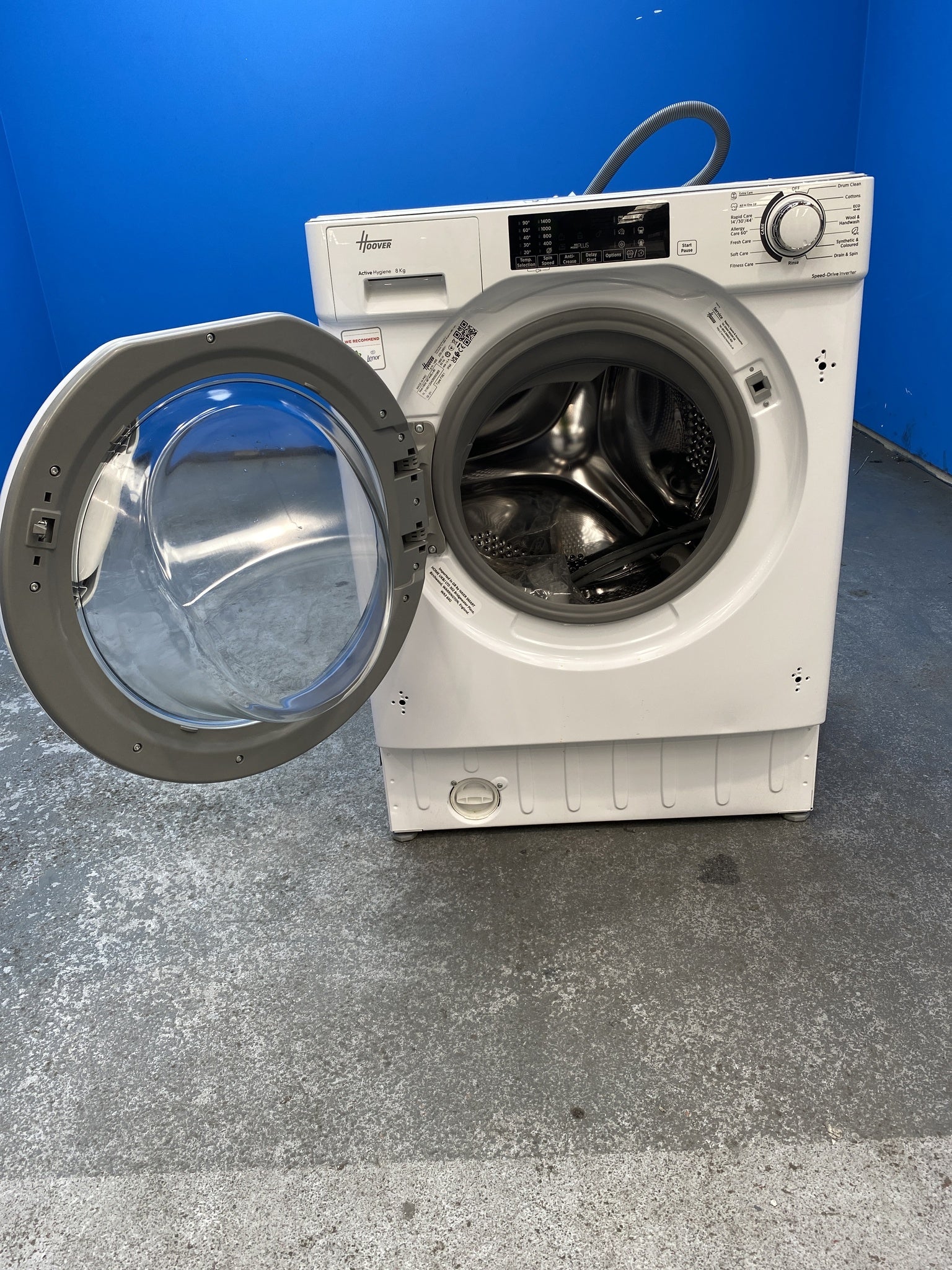 #GRC-157-020 - Hoover HBW 48TAMEJ-80 8kg 1400rpm Integrated Washing Machine