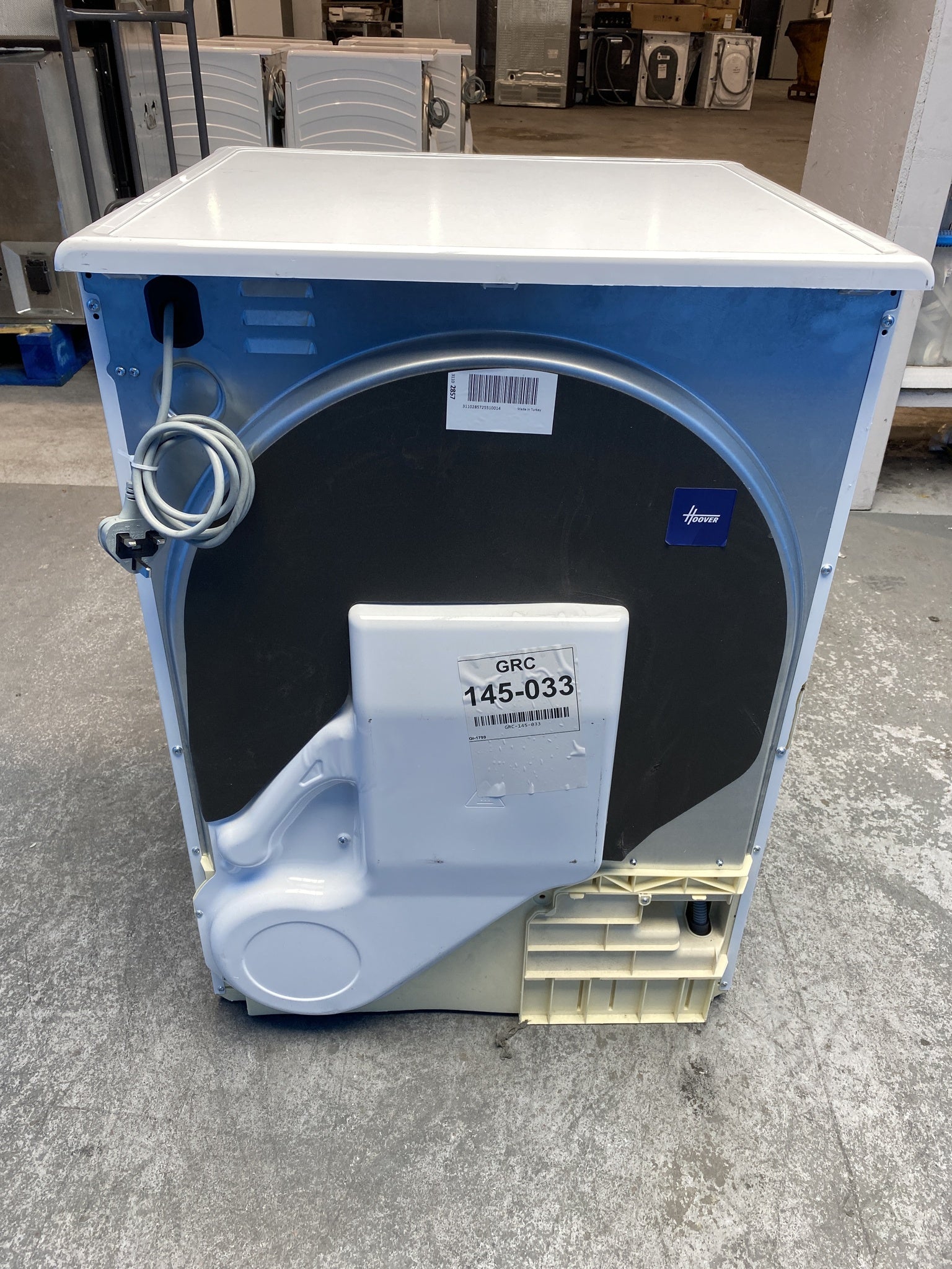 #GRC-145-033 - Hoover HRE C9TE-80 9kg Condenser Tumble Dryer with Wi-Fi