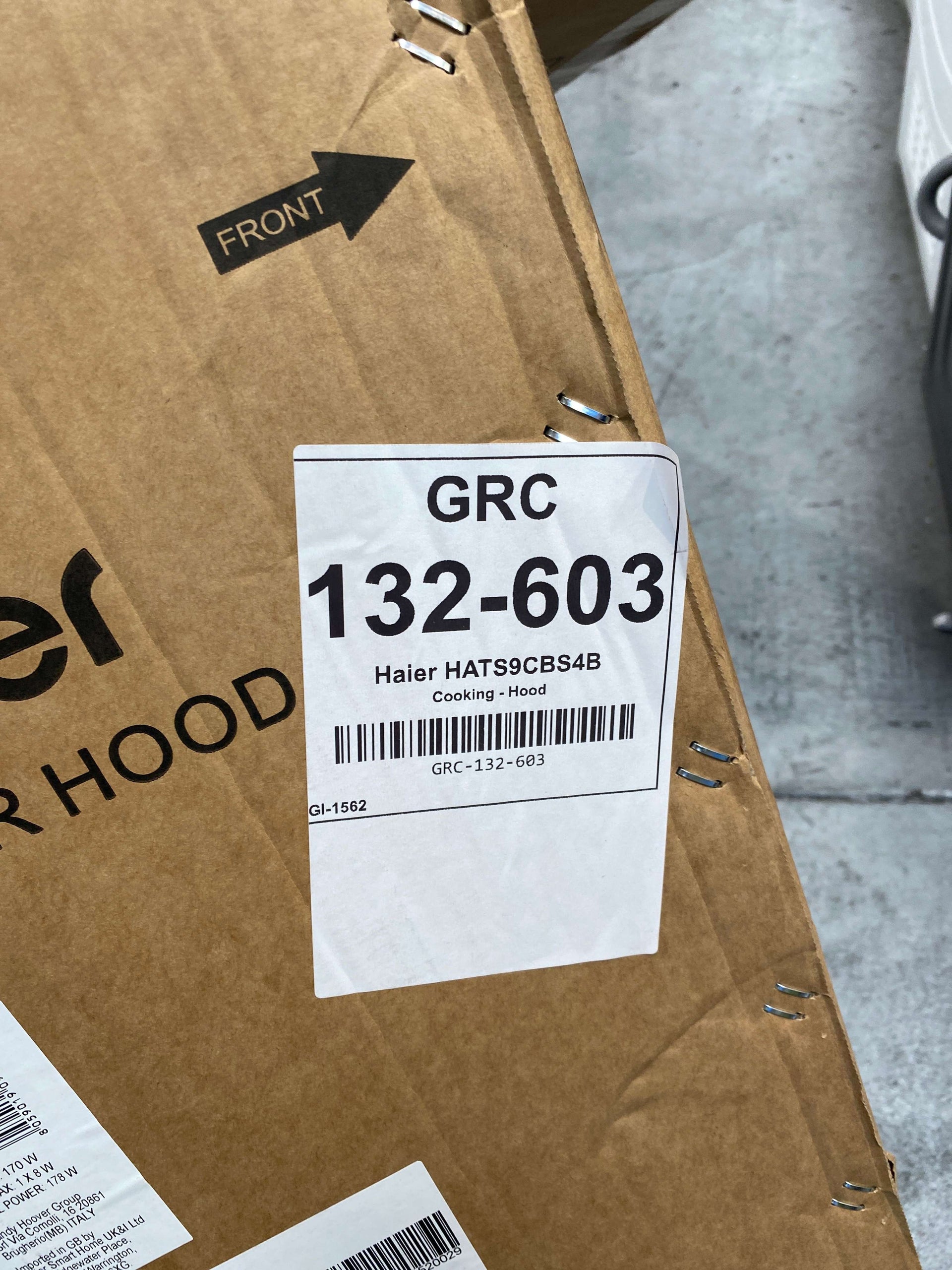 Haier I-Clean Series 4 HATS9CBS4B 90cm Chimney Cooker Hood