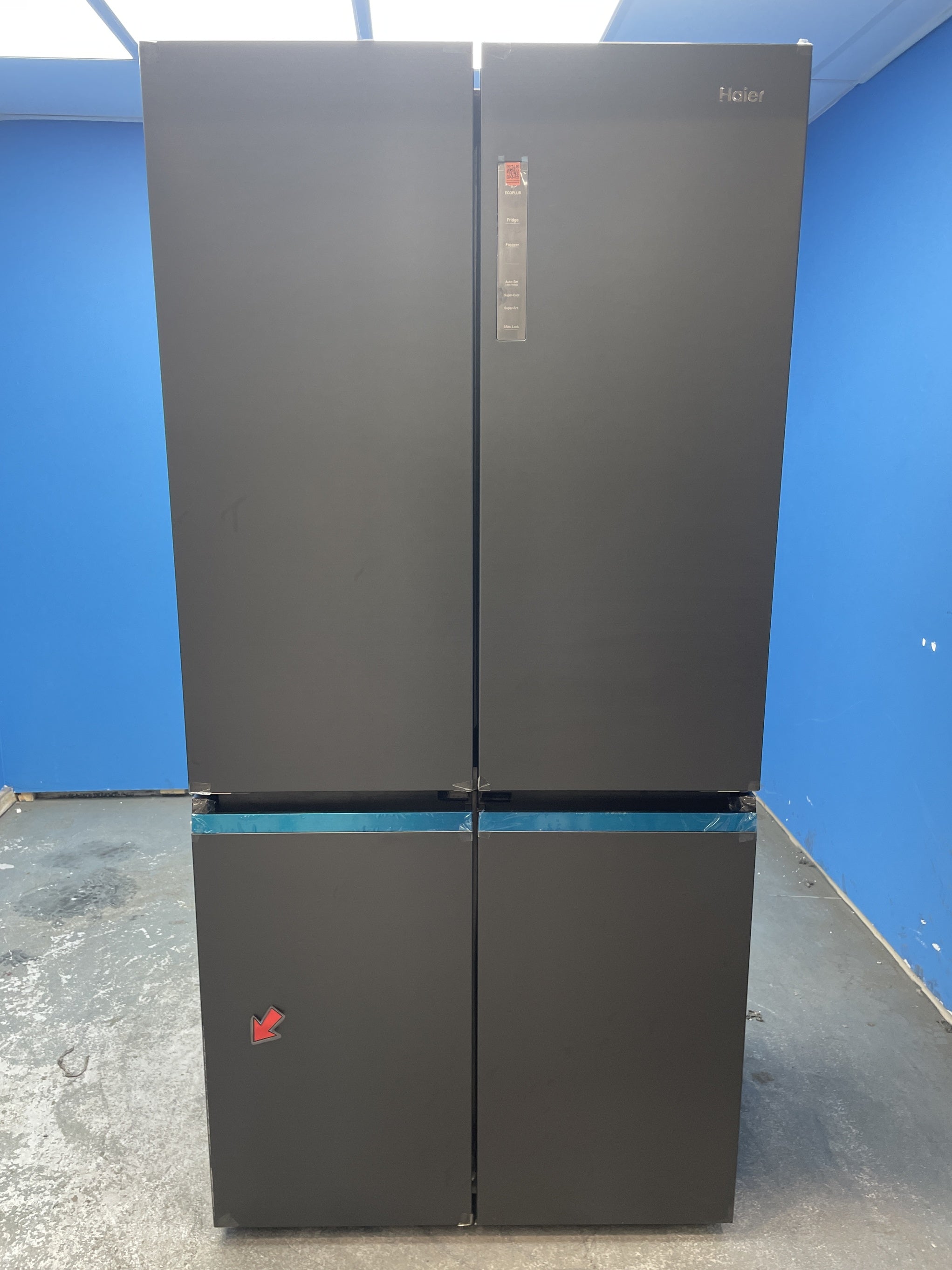 #GRC-145-114 - Haier HCR5919ENMB American Style Series 5 528 Litre Fridge Freezer