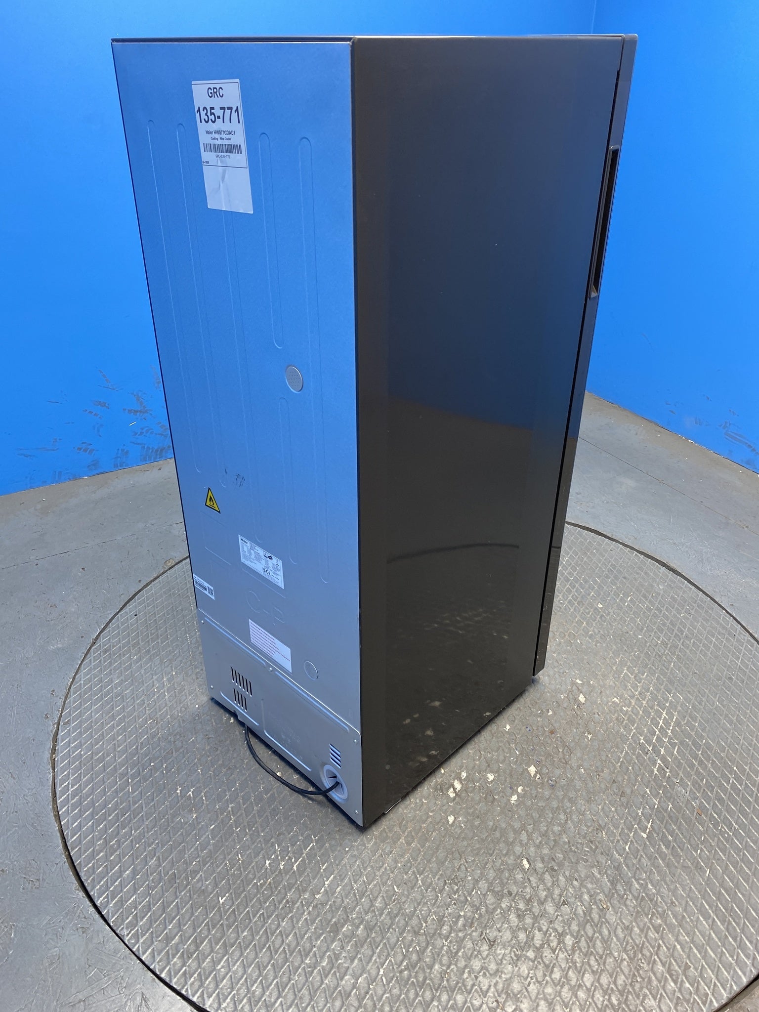 Haier HWS77GDAU1 77 Bottle Dual Zone Wine Cooler