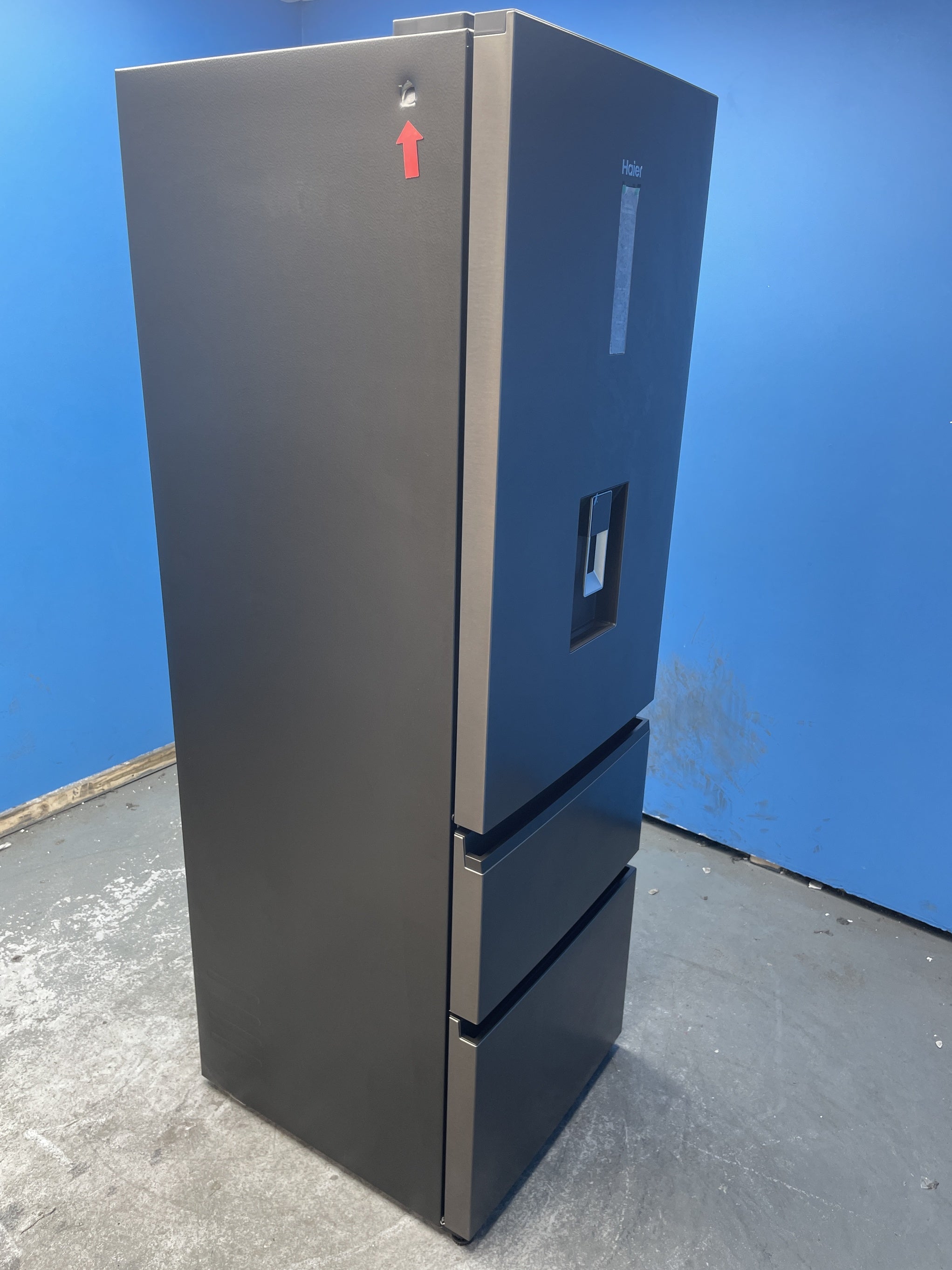 #GRC-156-445 - Haier HTW5618EWMP 357L Series 5 60cm 3D No Frost Fridge Freezer