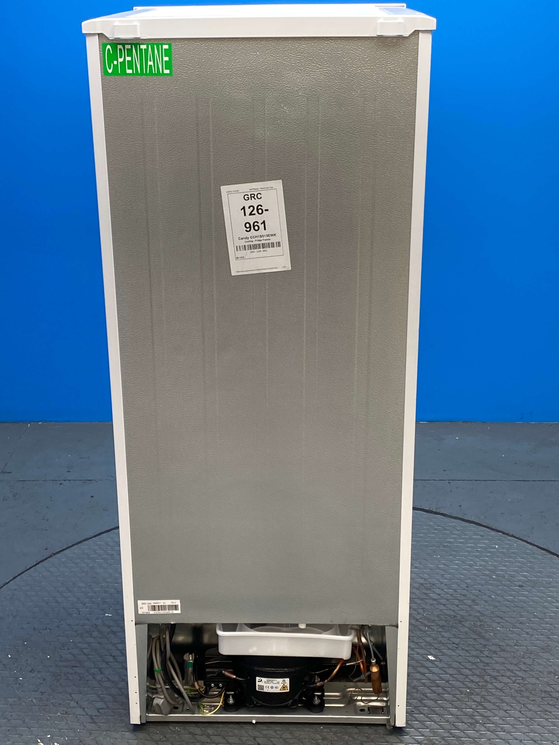Candy CCH1S513EWK 185 Litre Combi Fridge Freezer