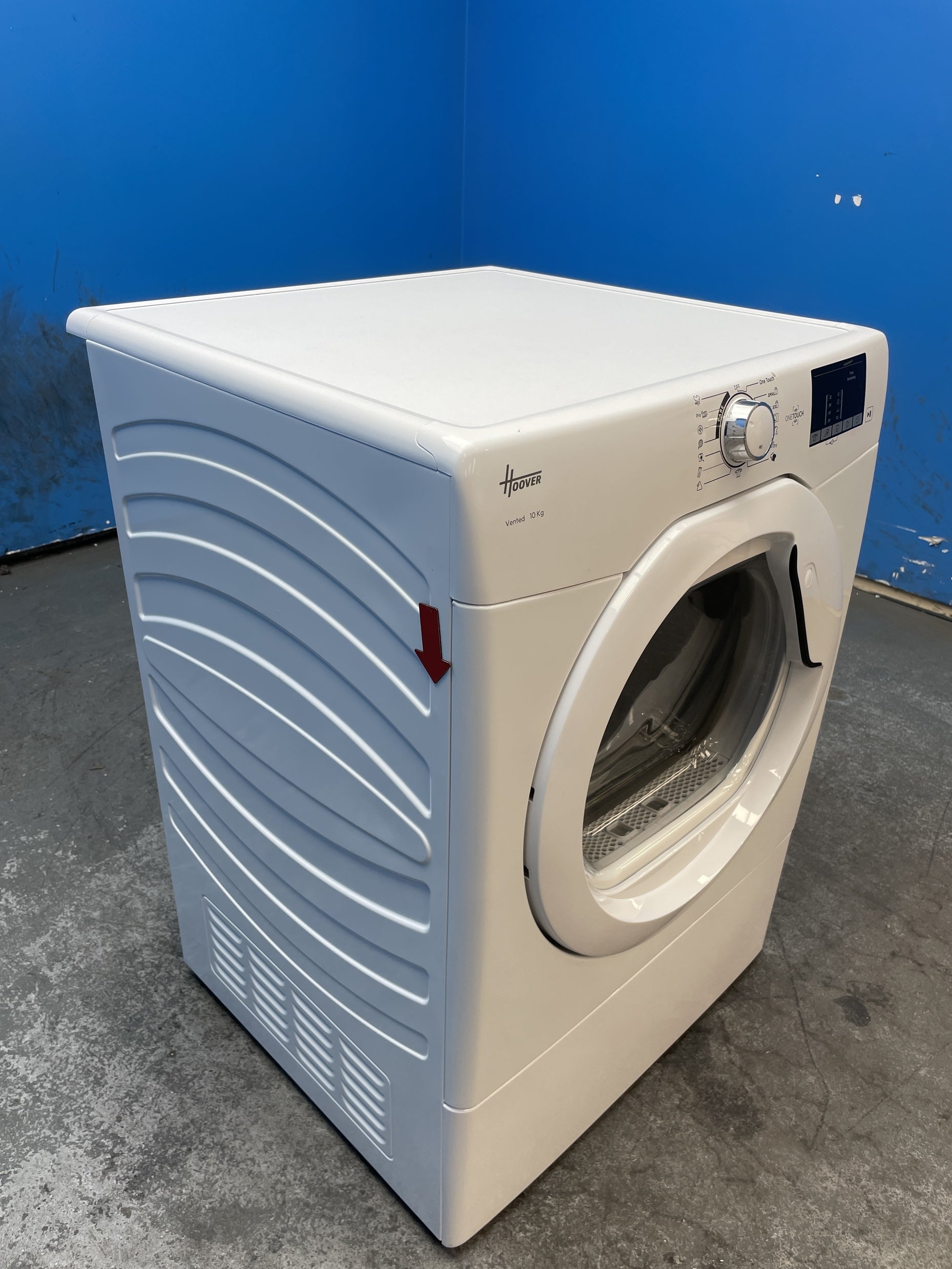 #GRC-160-370 - Hoover HLE V10DG-80 10kg Vented Tumble Dryer