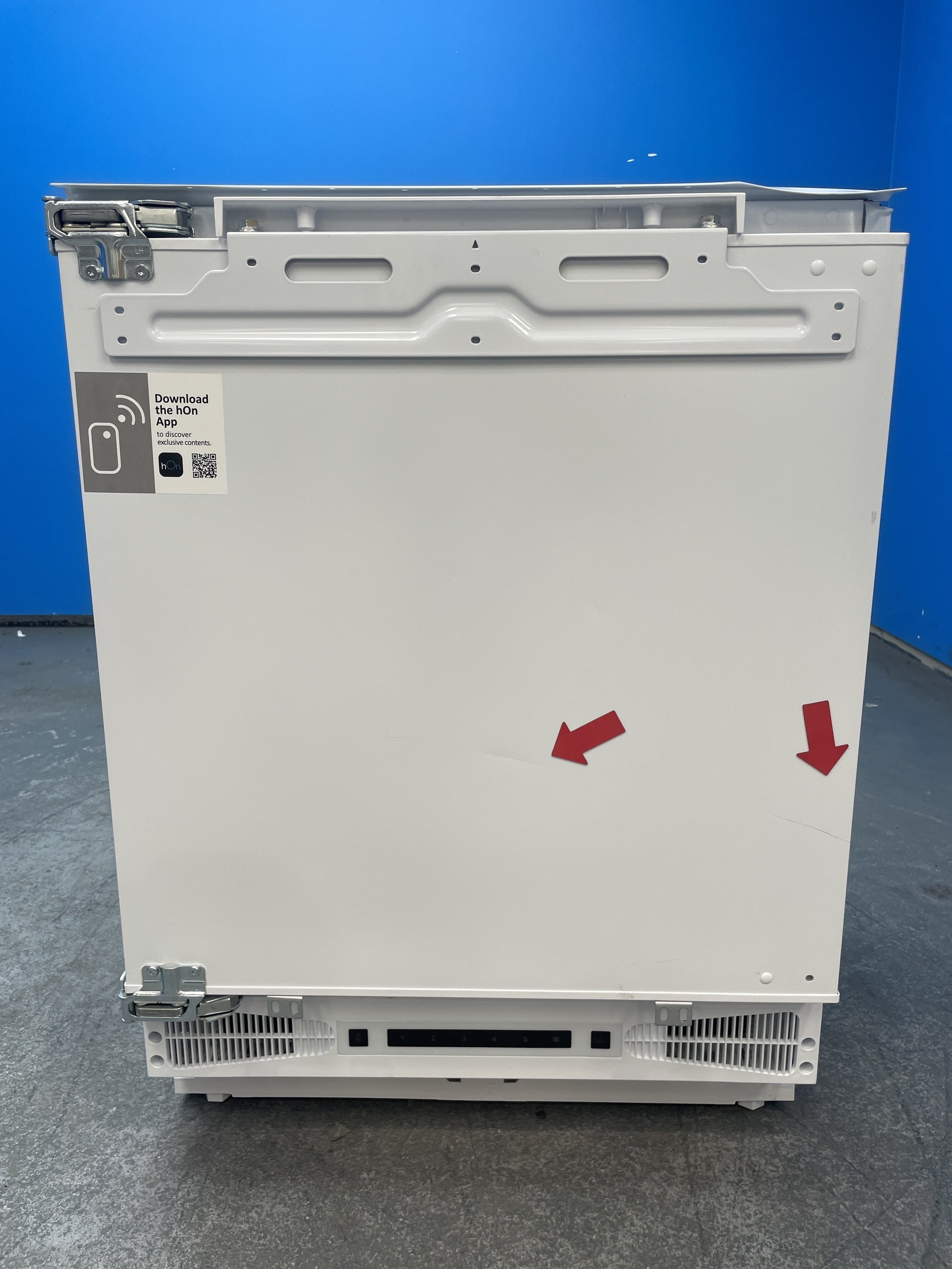 #GRC-157-081 - Hoover HUSE68EWKP Integrated 95 Litre Undercounter Freezer