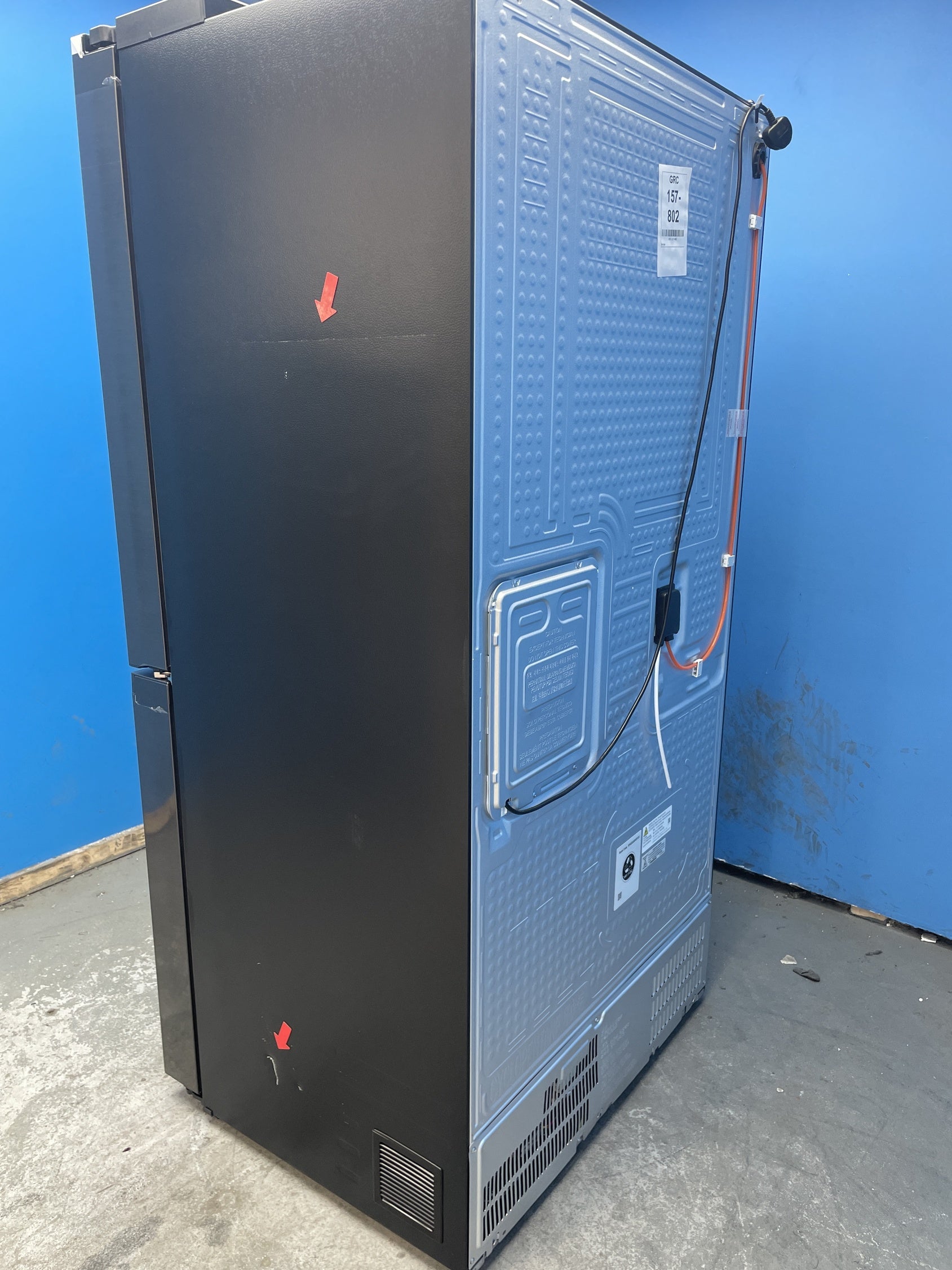#GRC-157-802 - Samsung Series 9 Bespoke AI RF65DG960EB1 SpaceMax French Door Refrigerator