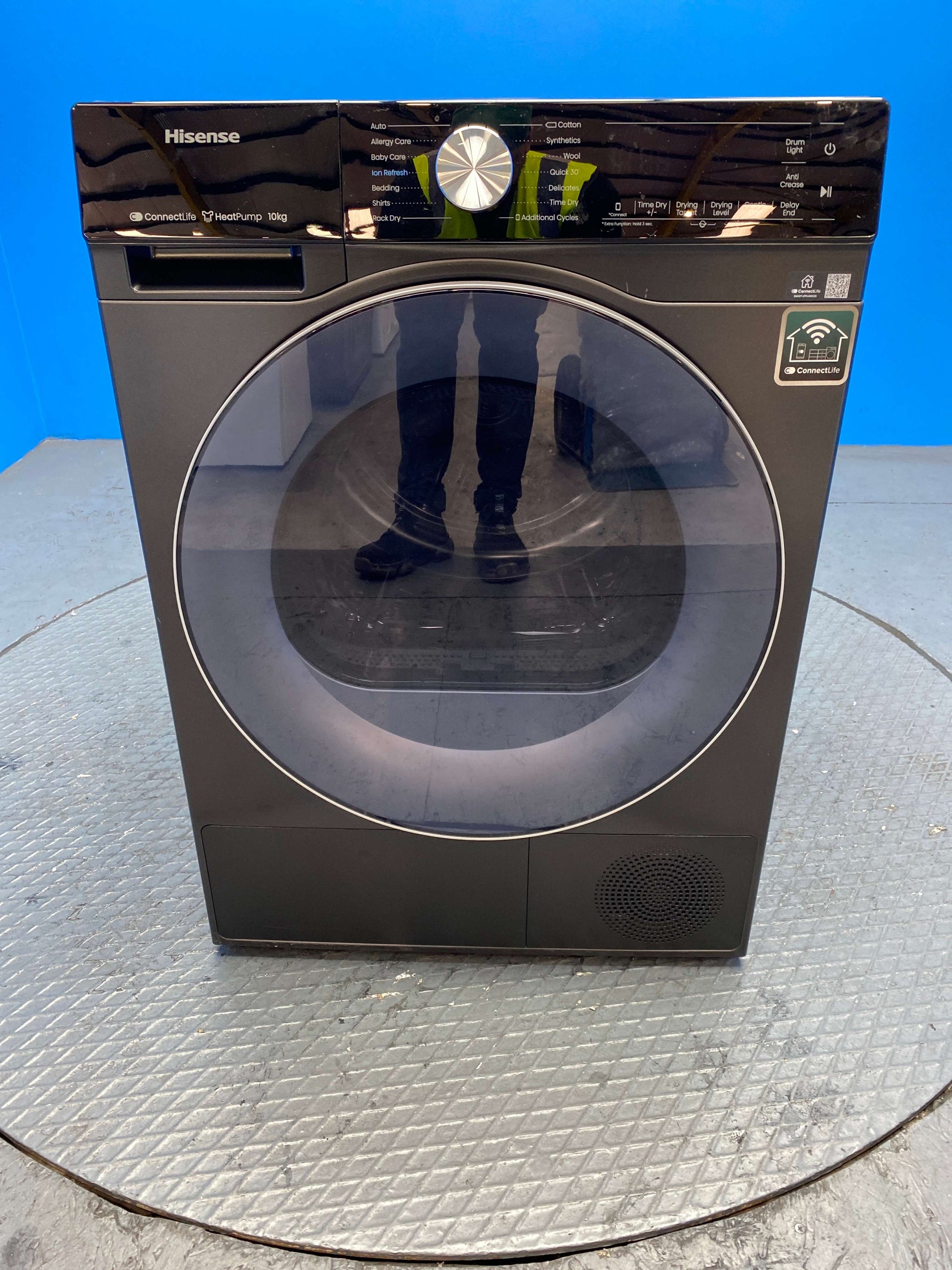 Hisense DH5S102BB 10kg Heat Pump Tumble Dryer