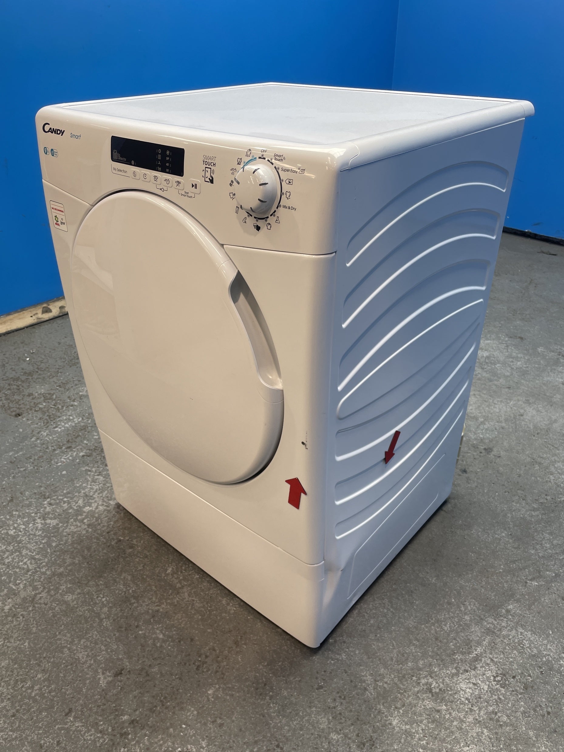 #GRC-152-192 - Candy CSE V9DF-80 9kg Vented Smart Tumble Dryer