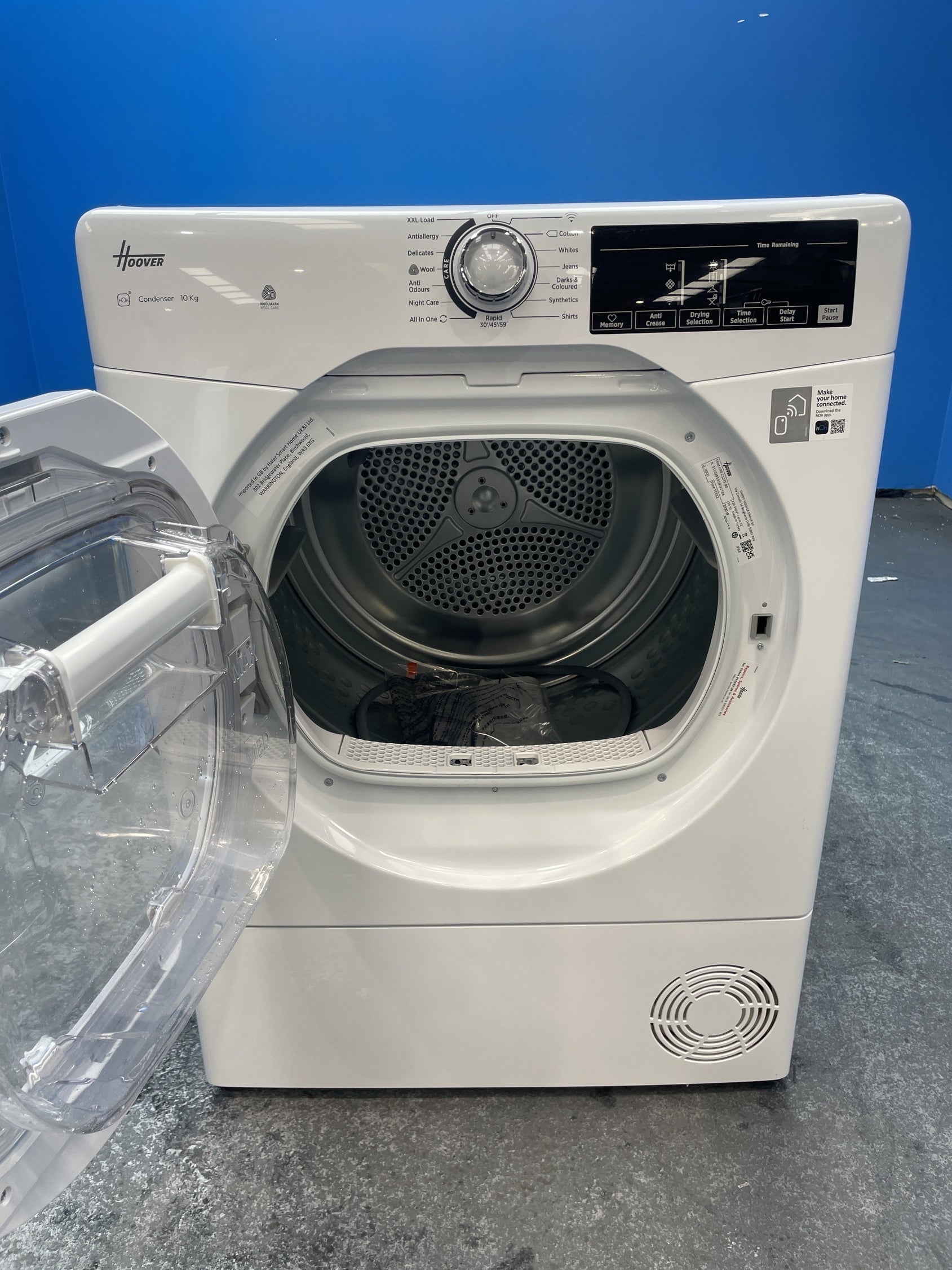 #GRC-155-570 - Hoover HLEC10TG 10kg Condenser Tumble Dryer