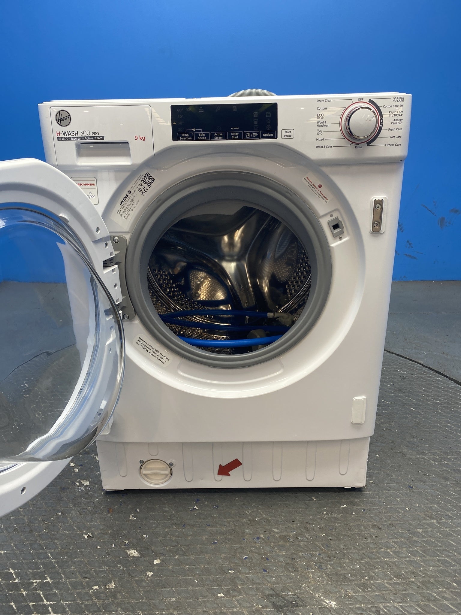 Hoover HBWOS69TMET Integrated  9kg 1600 Spin Washing Machine