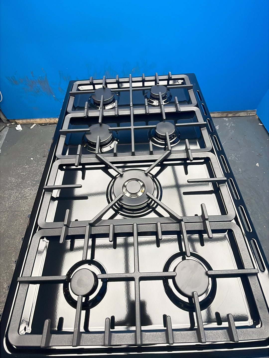 #GRC-164-293 - Belling Farmhouse 100cm Dual Fuel Range Cooker – 157L, AirFry, Black