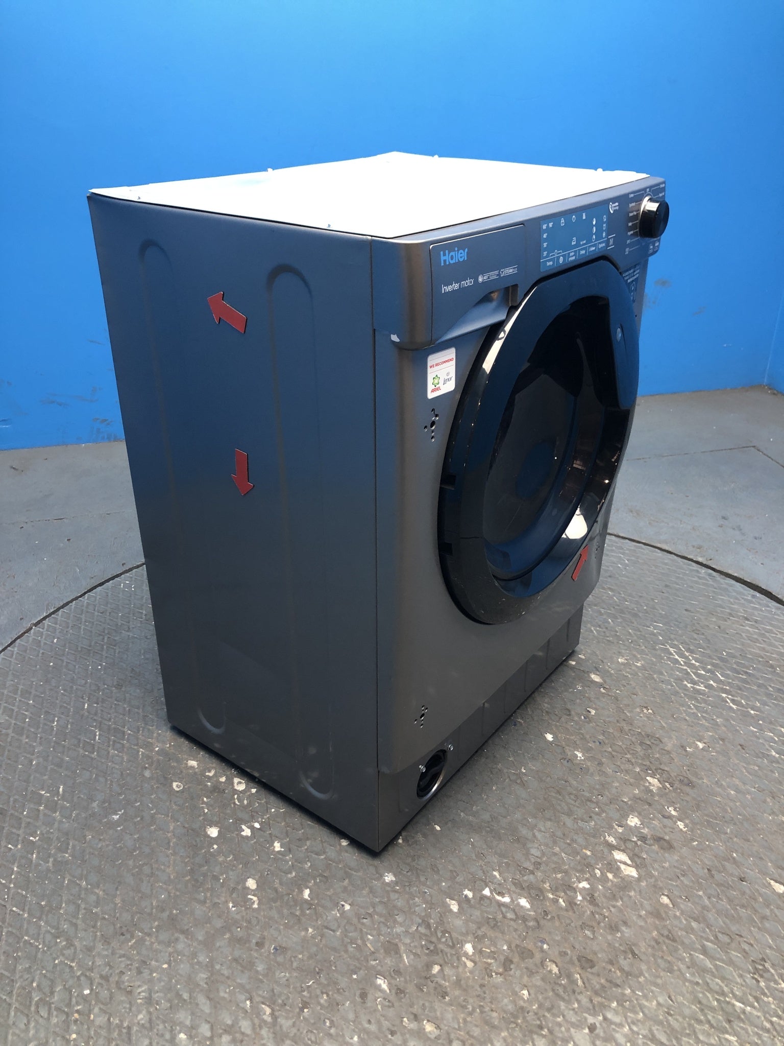 Haier HWQ90B416FWBR Series 4 Integrated 9kg 1600 Spin Washing Machine