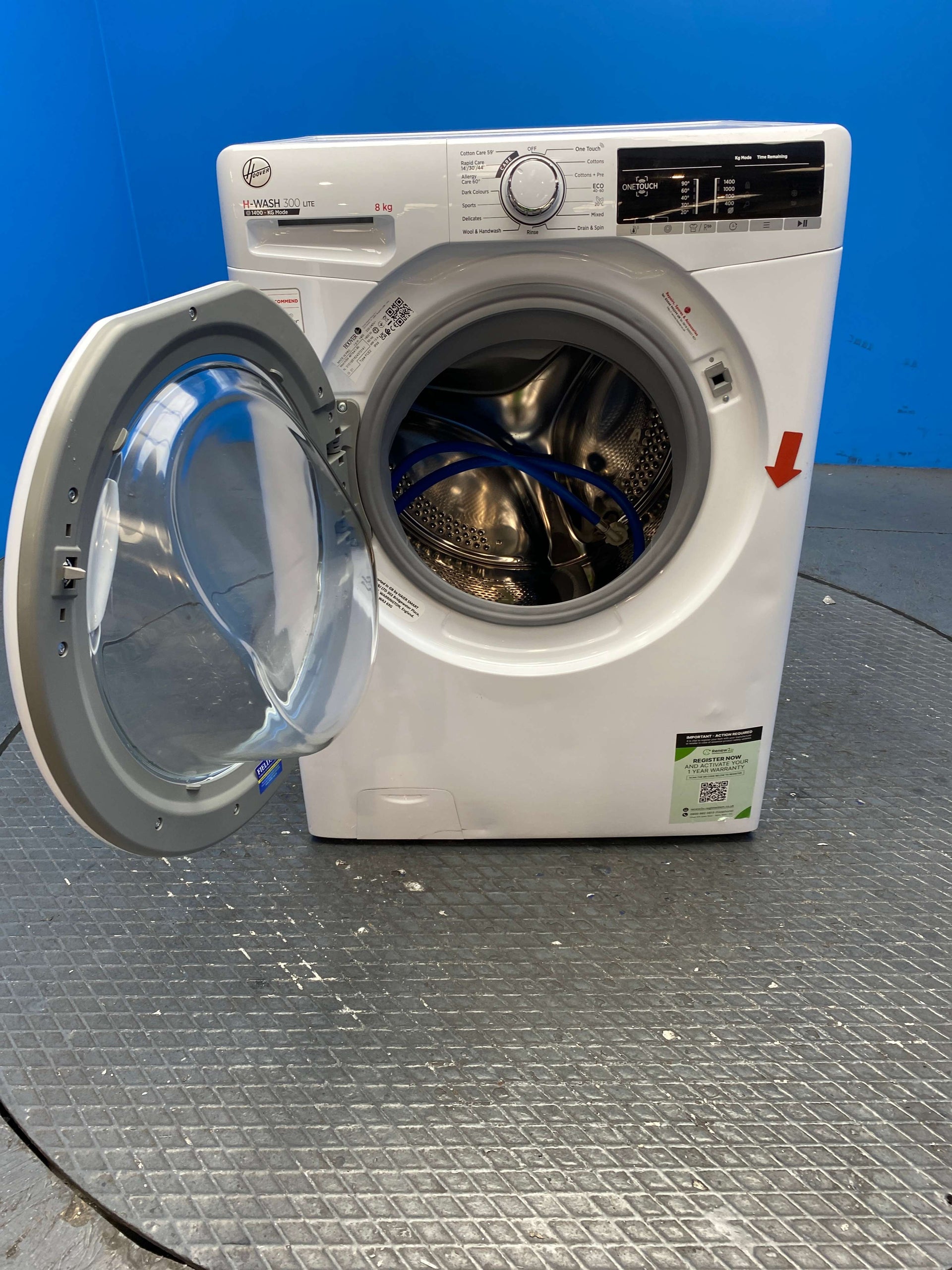 Hoover H3W48TA4 8kg 1400 Spin Washing Machine