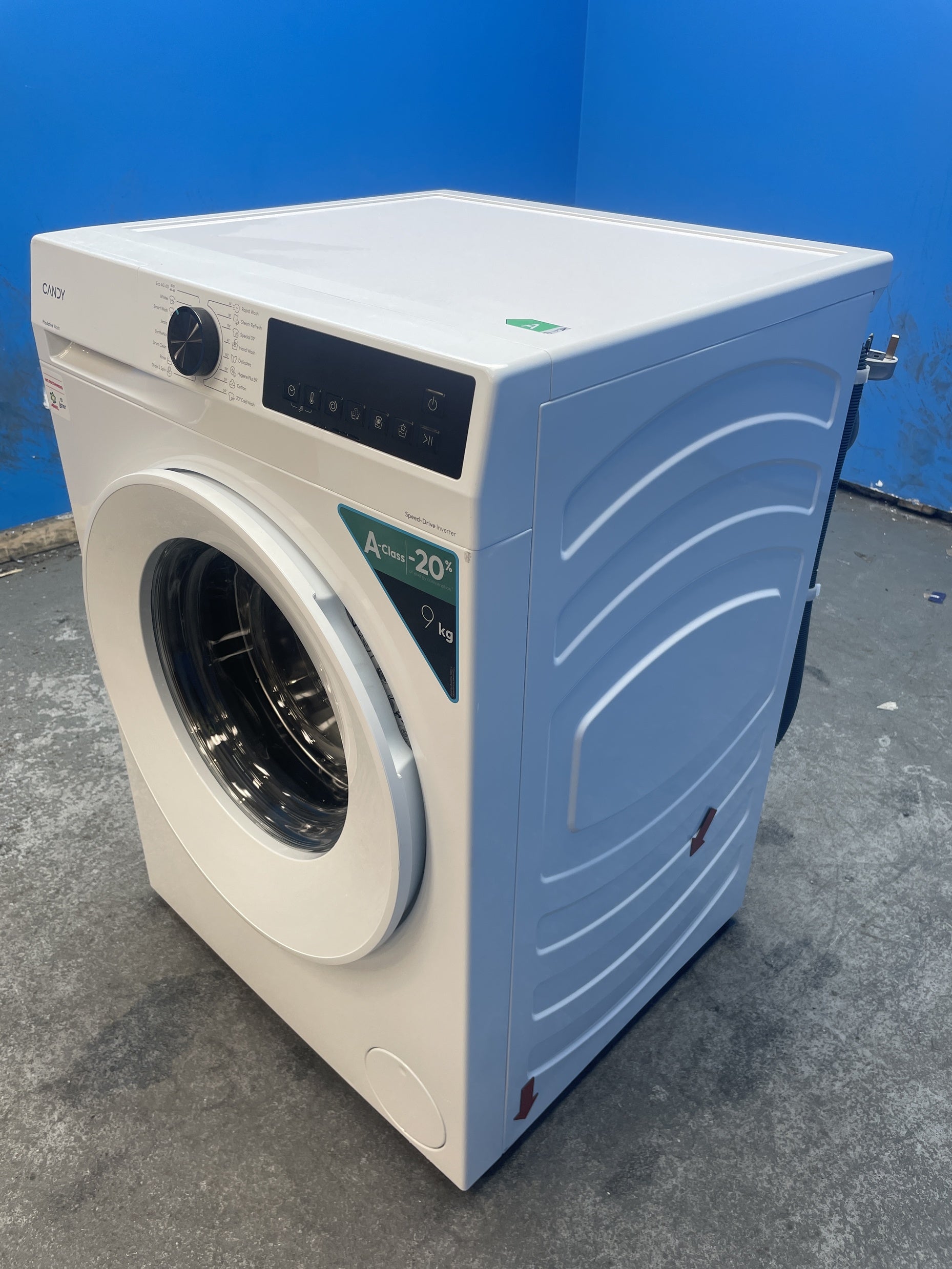 #GRC-158-537 - Candy Quick Pro GD 498-80 9kg 1400rpm Washing Machine