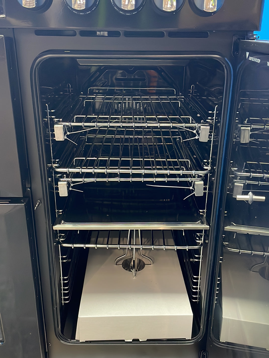 #GRC-164-431 - Stoves Richmond Deluxe 90DF Dual Fuel Range Cooker – 174L Capacity, 5 Burners, AirFry, SteamCleanse