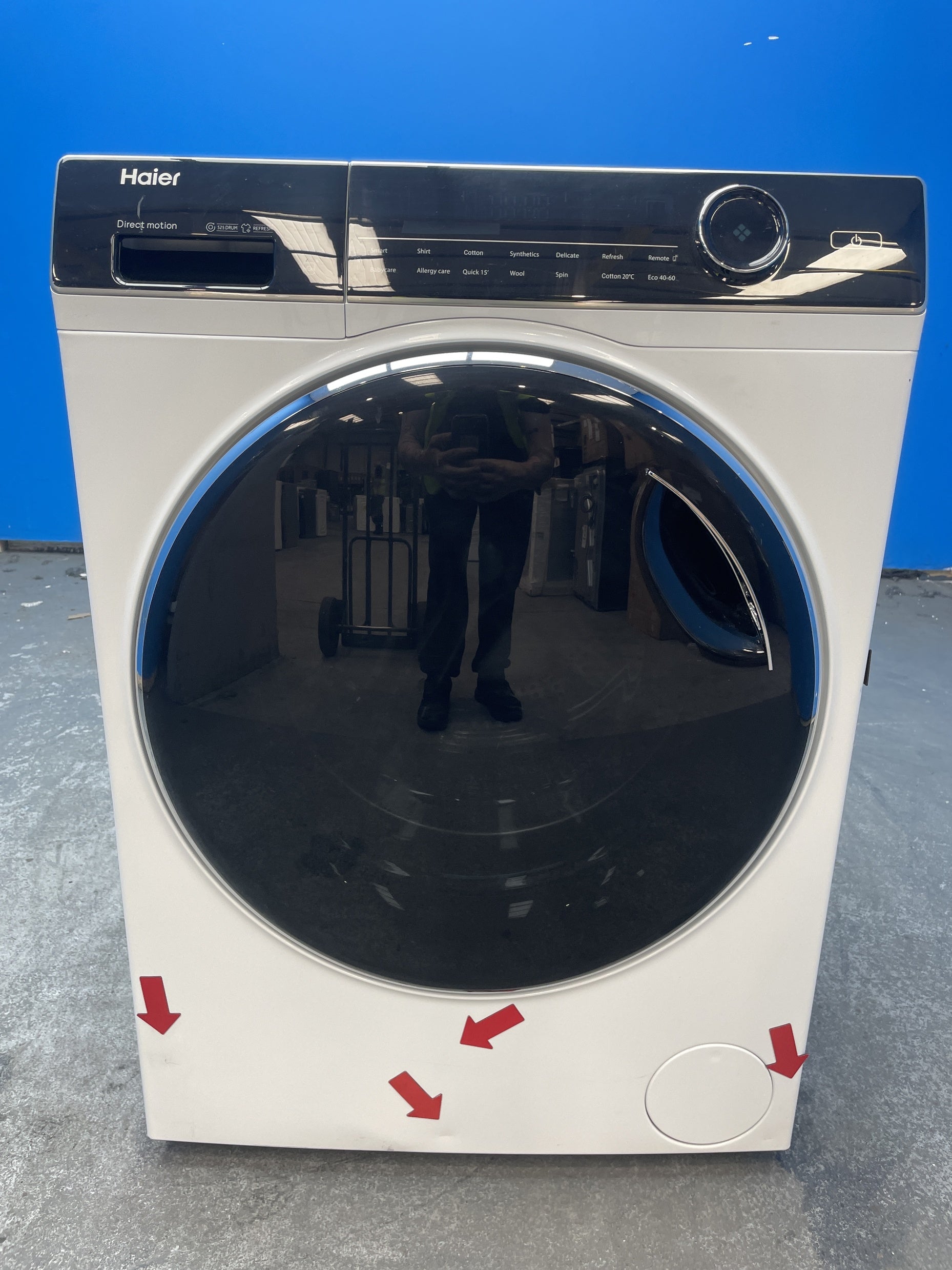 #GRC-151-509 - Haier HW100-B14979U1 I-Pro Series 7 Plus 10kg 1400rpm Washing Machine
