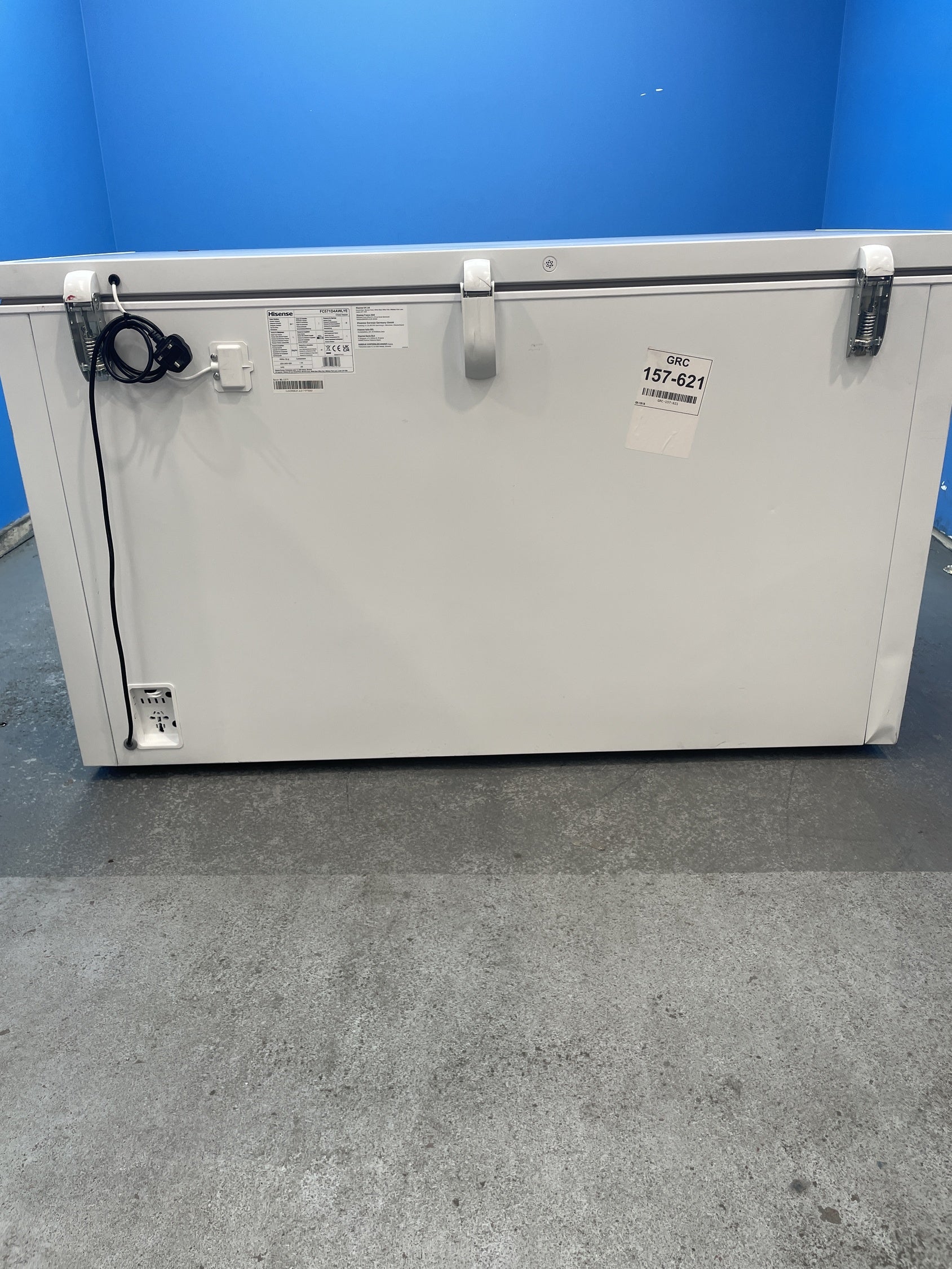 #GRC-157-621 - Hisense FC571D4AWLYE 372L Winter Guard Chest Freezer