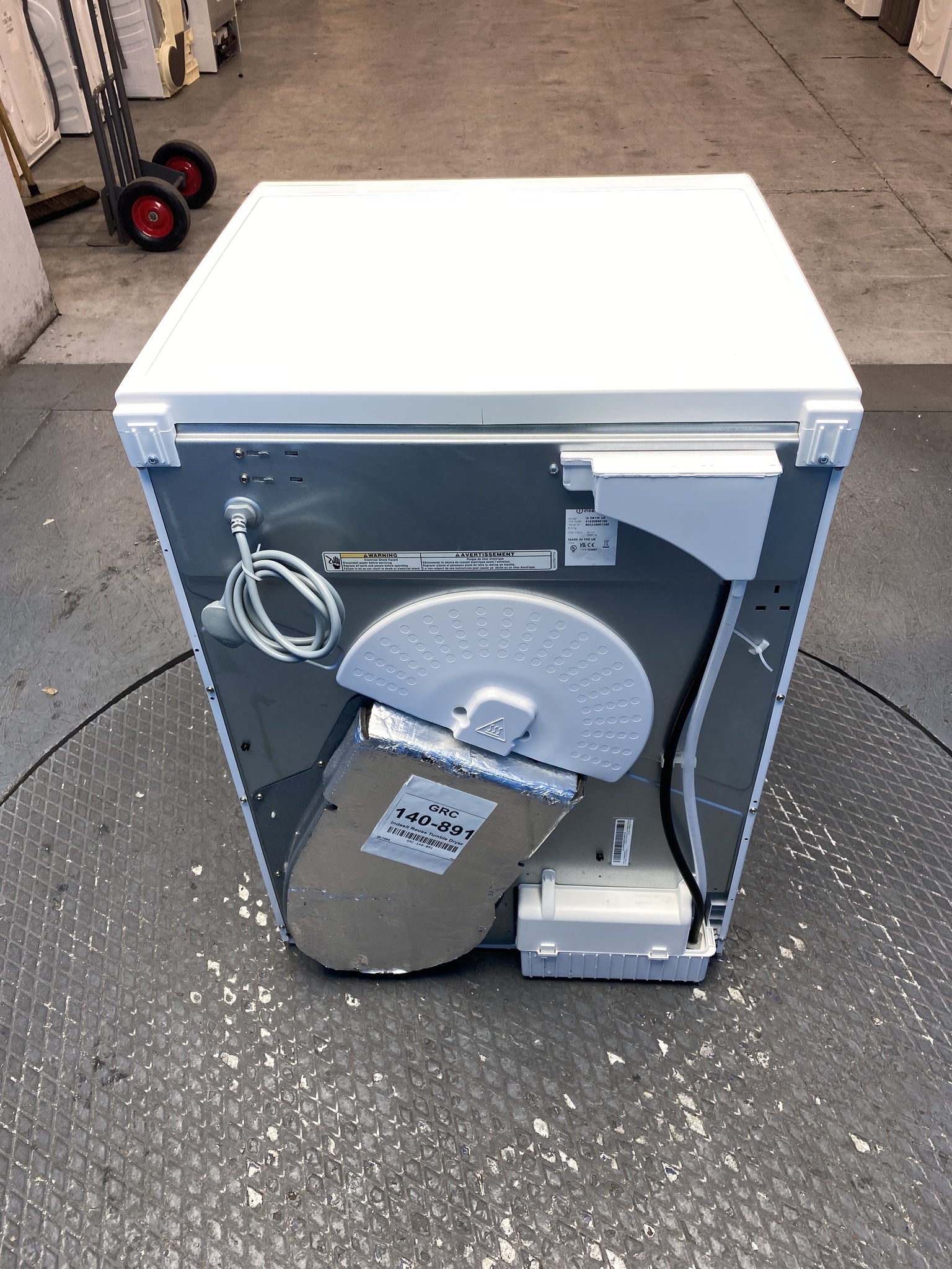 Indesit I2D81WUK 8kg Condenser Tumble Dryer with Turn&Go