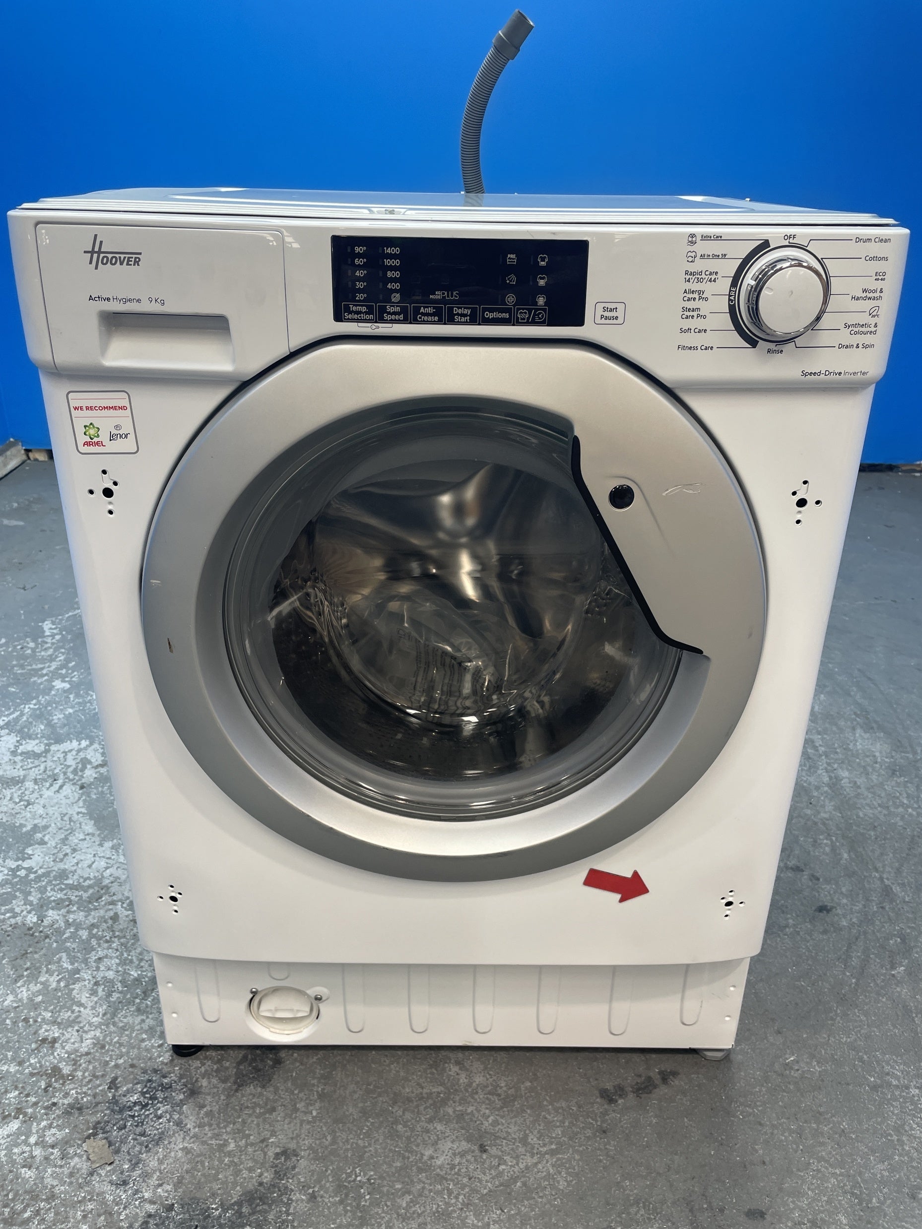 #GRC-154-283 - Hoover HBWS 494DMSW5-80 Integrated 9kg 1400rpm Washing Machine