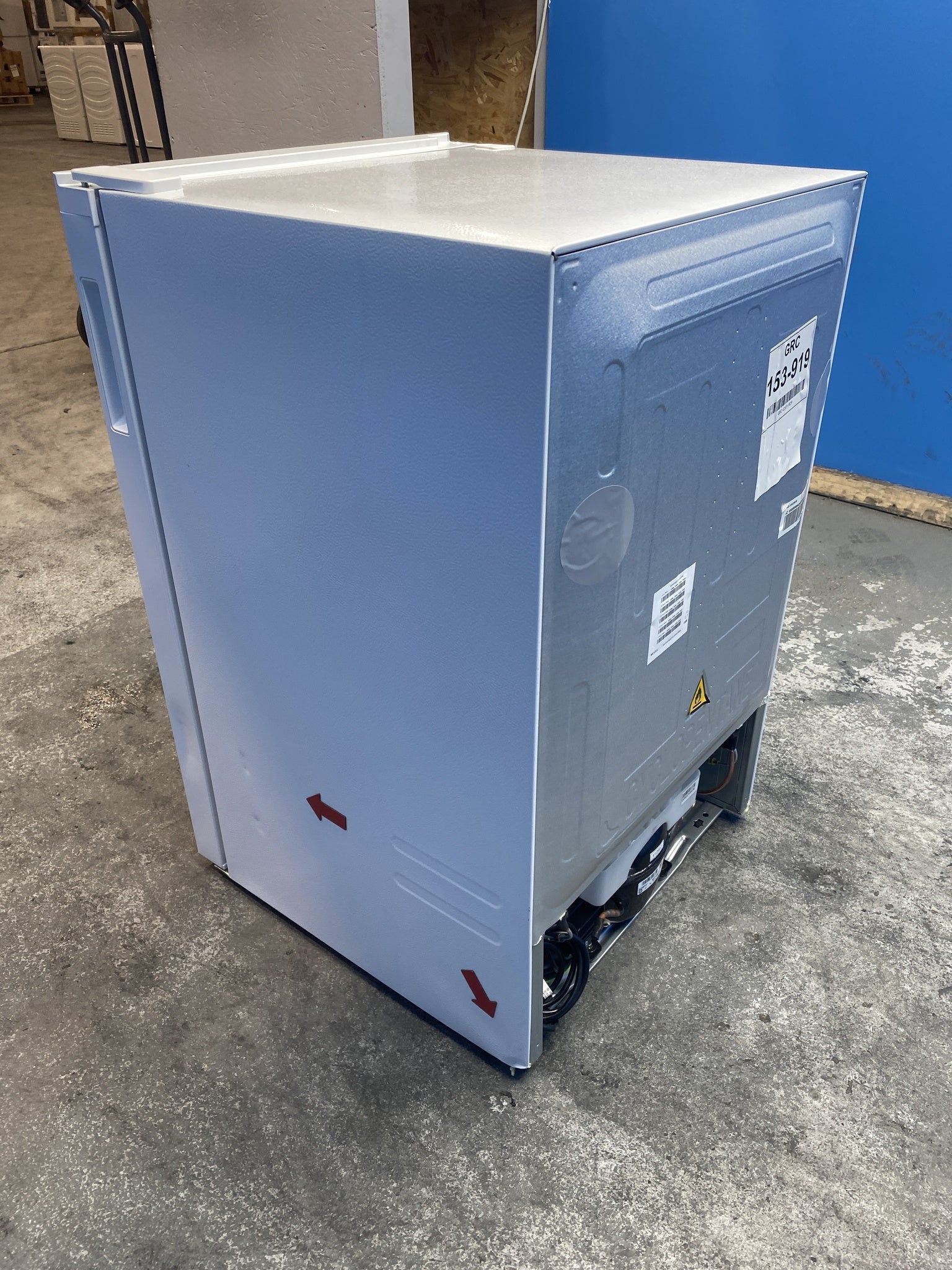 #GRC-153-919 - Hoover H-FRIDGE 300 HONOQ2S58EWK Under Counter Fridge with Ice Box