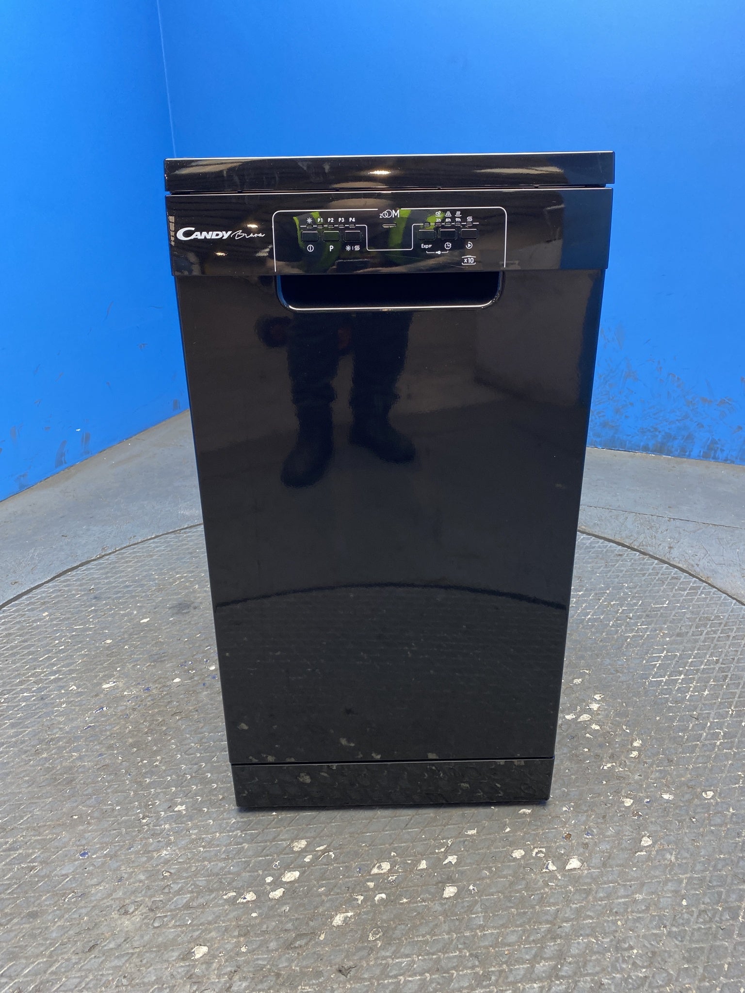 Candy CDPH2L1049B Slimline 10 Place Setting Dishwasher