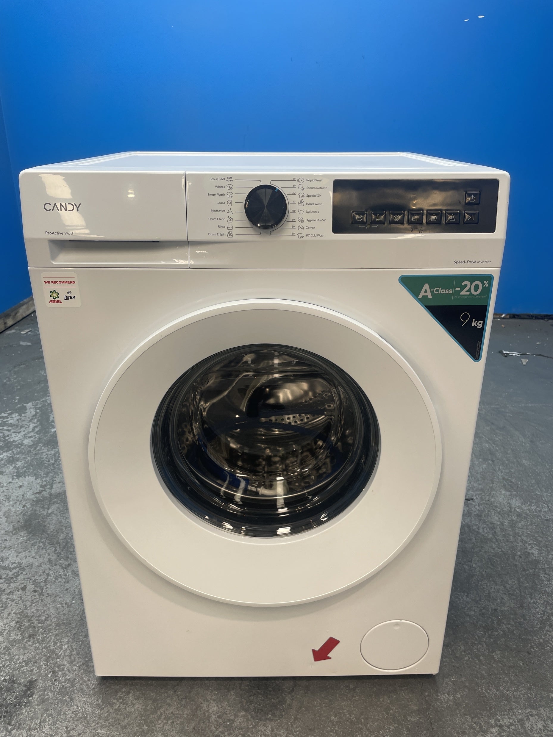 #GRC-158-543 - Candy Quick Pro GD 498-80 9kg 1400rpm Washing Machine