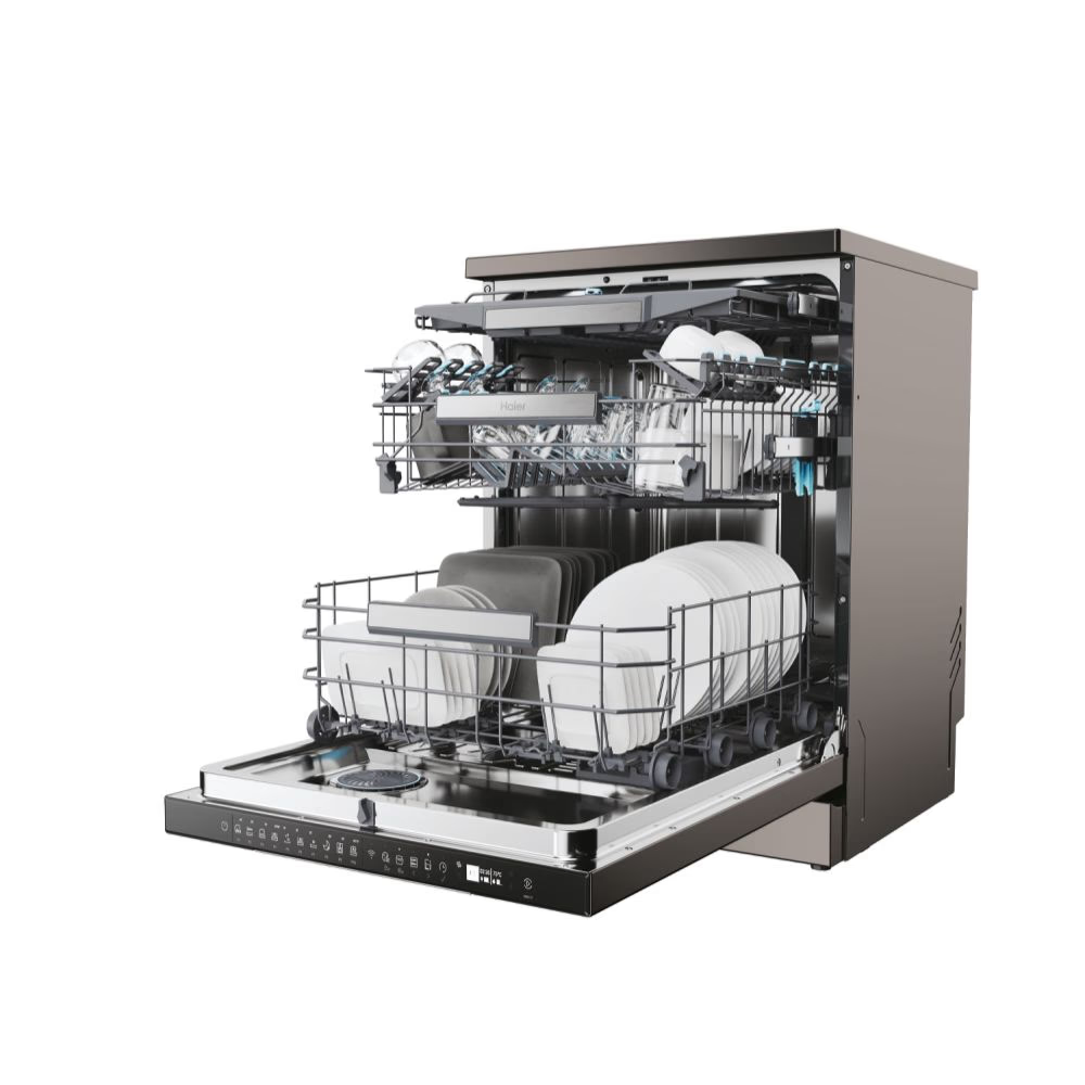 Haier XF4A4M4PDA Series 7 I-Pro Shine 14 Place Setting Dishwasher – Renew 2 U