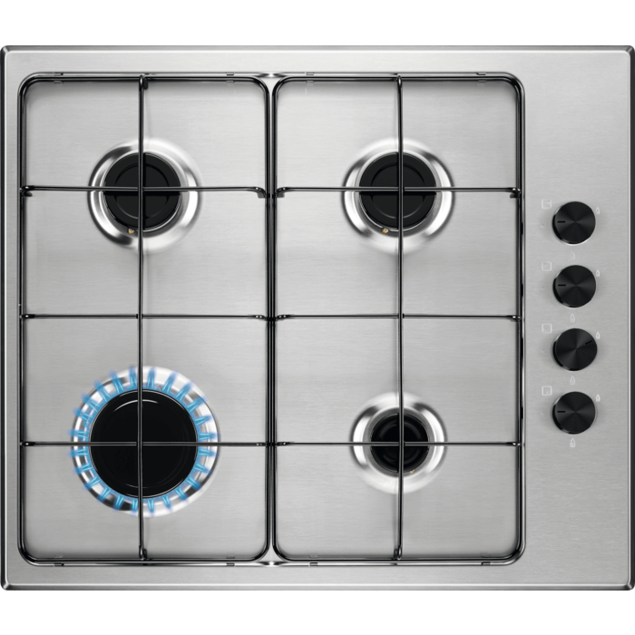 Electrolux KGS6404X 60cm Stainless Steel Gas Hob – Renew 2 U