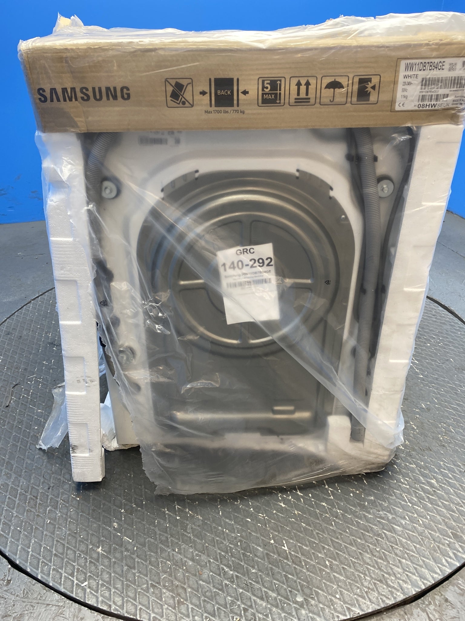 Samsung WW11DB7B94GE Series 7 AI Energy 11 kg 1400rpm Washing Machine