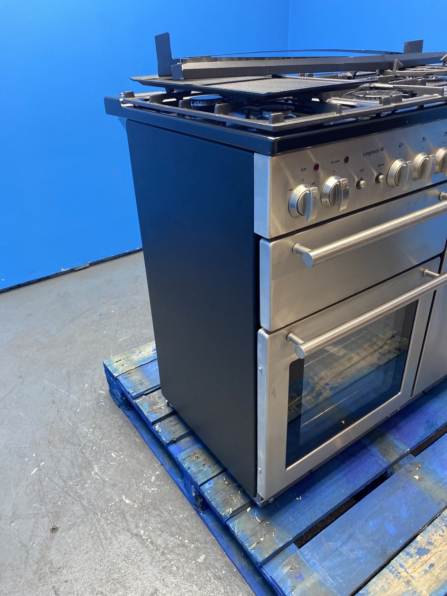 Rangemaster Longstock Deluxe 90cm Dual Fuel Range Cooker