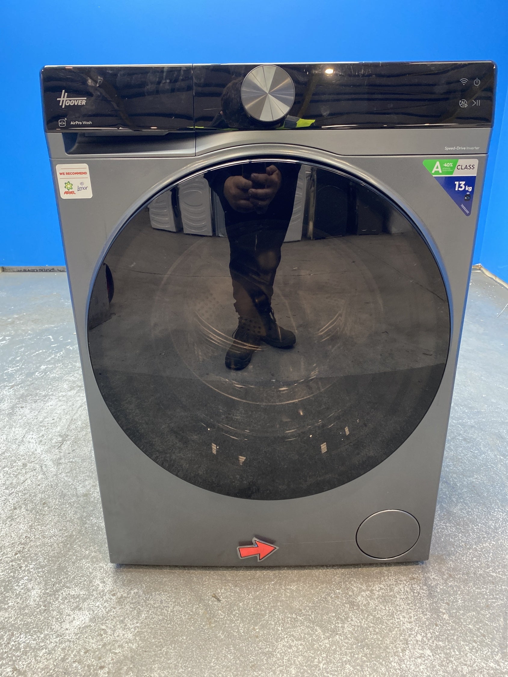 #GRC-156-936 - Hoover HBQD413BL10GU-80 ProWash Series 7 13kg 1400rpm Washing Machine