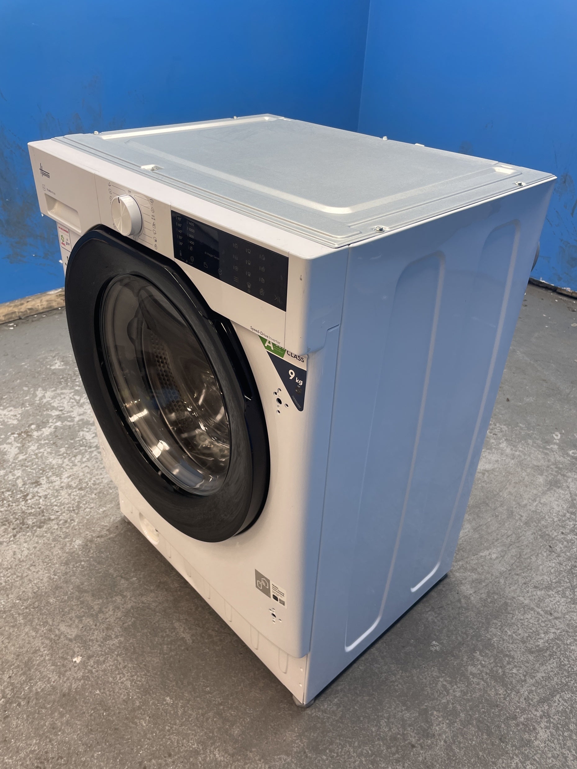 #GRC-159-498 - Hoover BH4S69M6DB9J-80 Built-In 9kg 1600 Spin Washing Machine