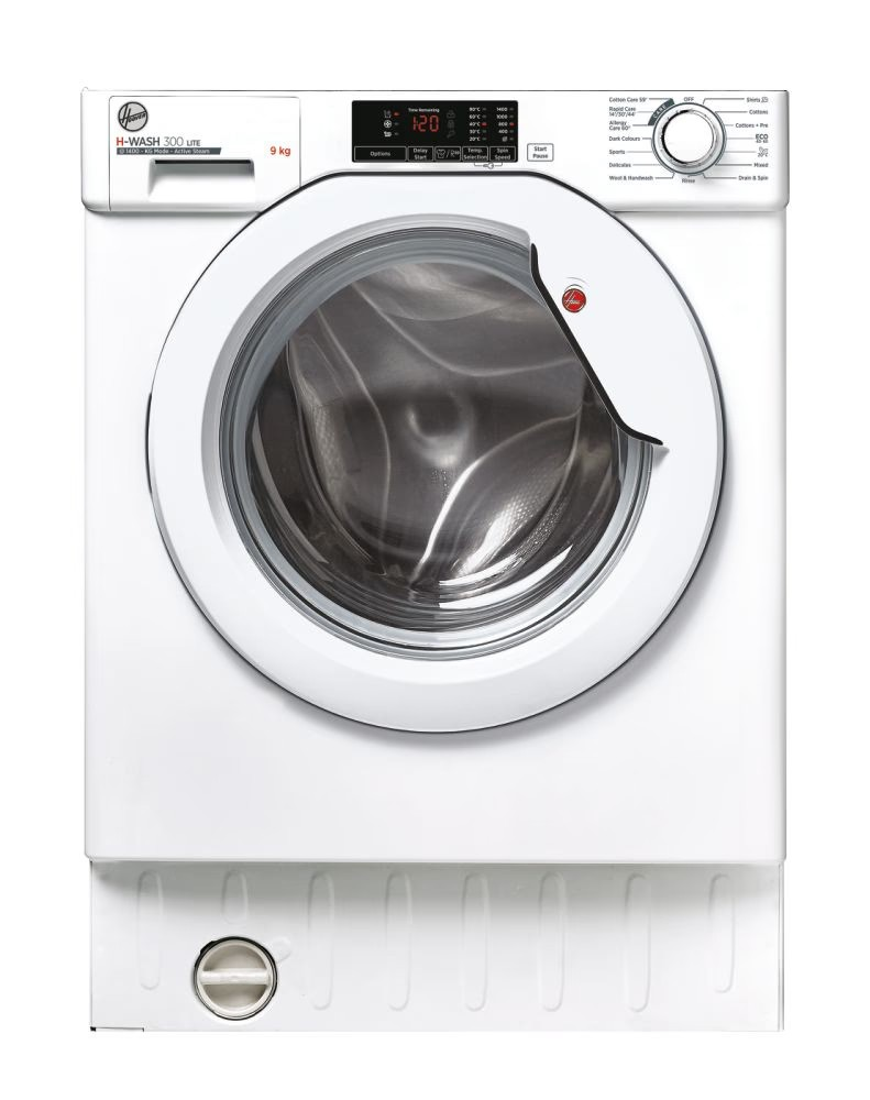Hoover HBWS49D1W4 Integrated 9kg 1400 Spin Washing Machine - Renew 2 U