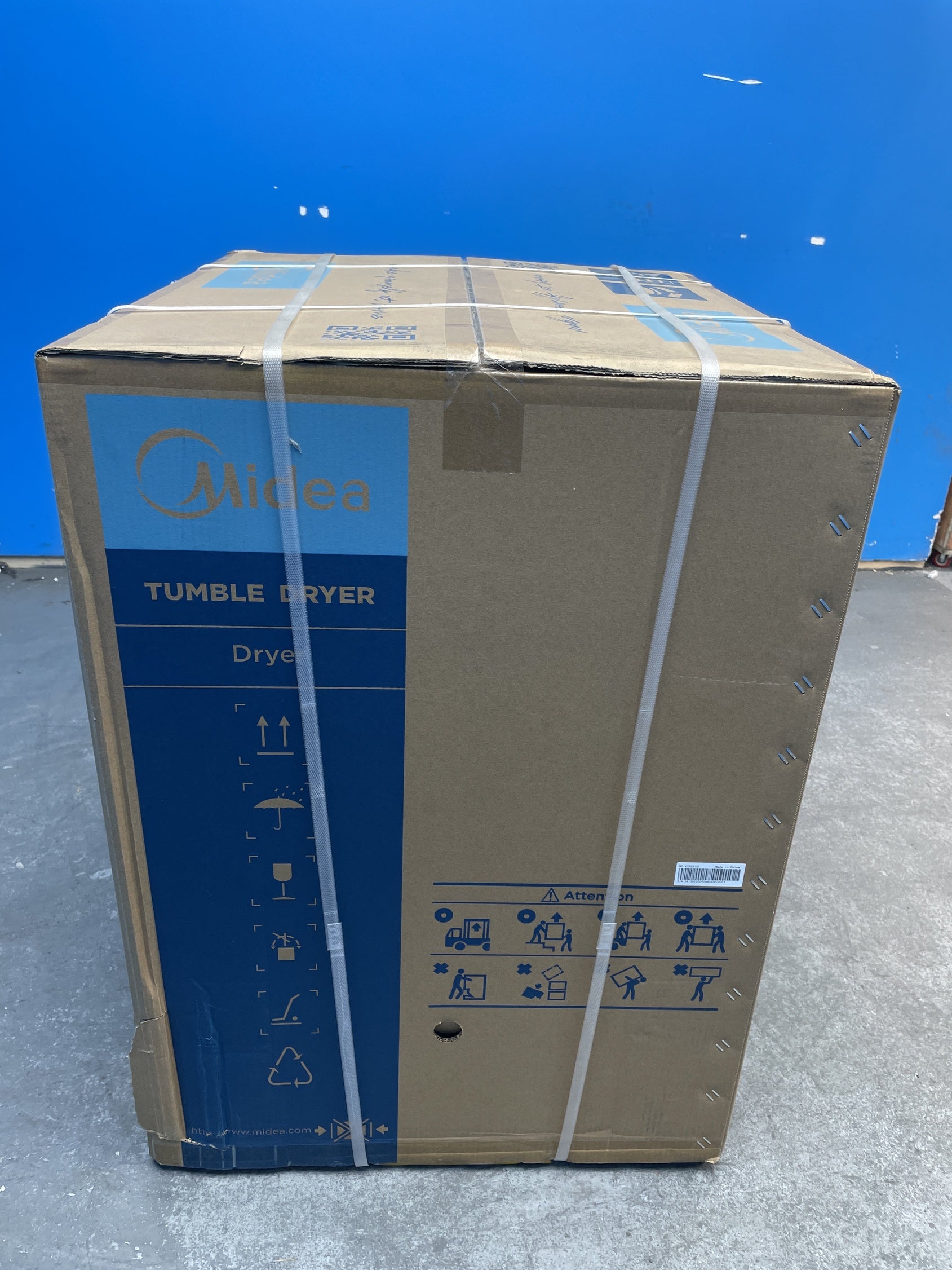 #GRC-158-857 - Midea MDG09EH80 8kg Heat Pump Tumble Dryer