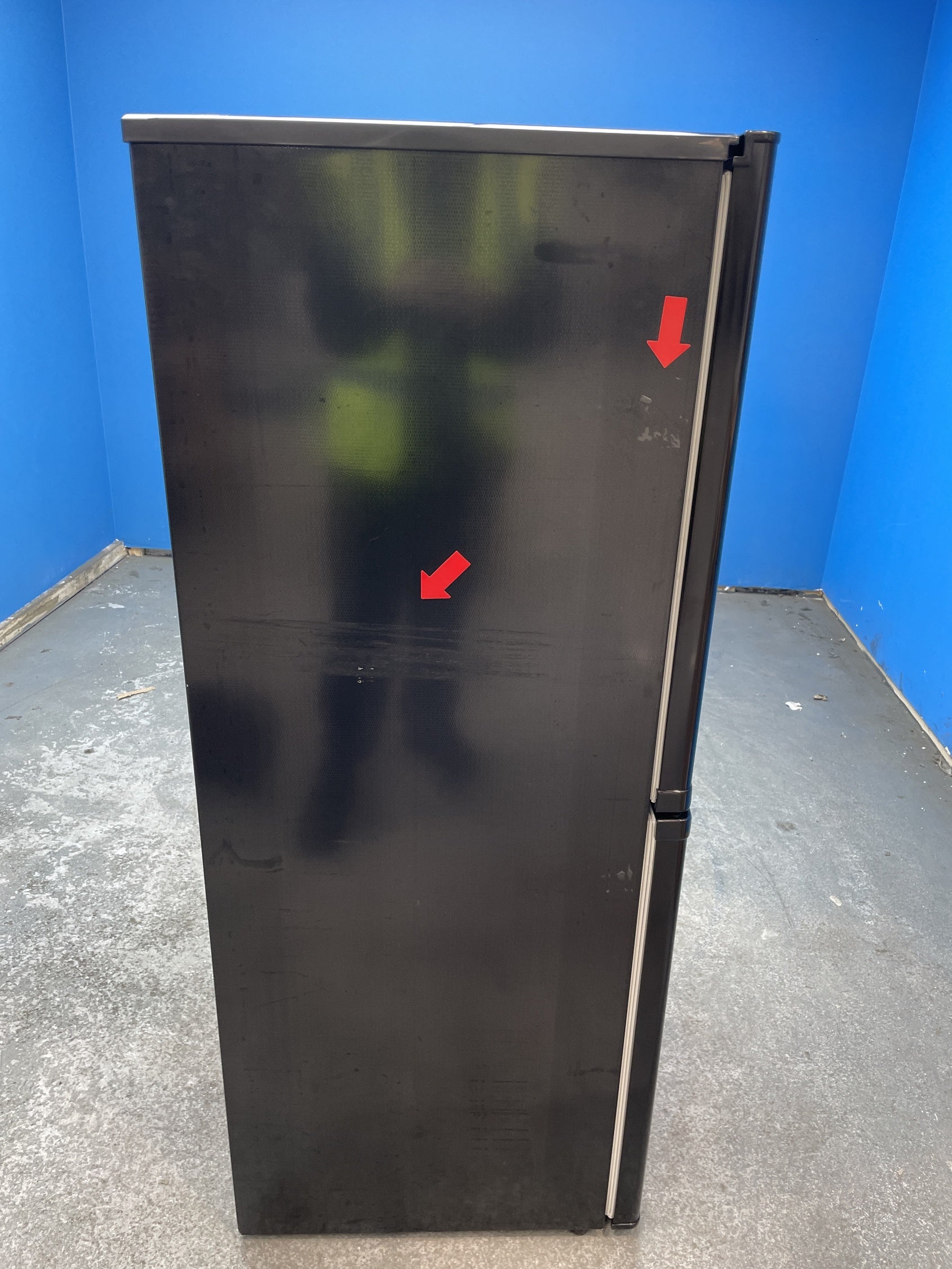 #GRC-157-394 - Candy CCH1S513EBK 185 Litre Combi Fridge Freezer