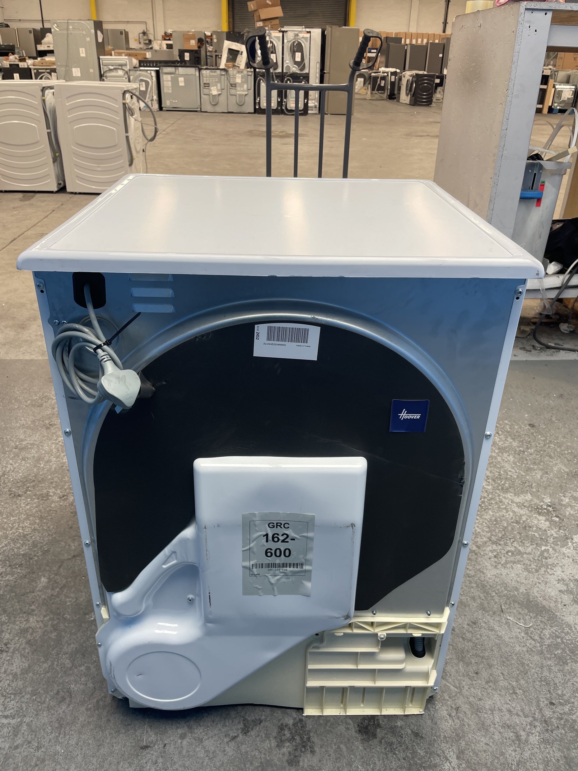 #GRC-162-600 - Hoover HLEC8DE 8kg Condenser Tumble Dryer