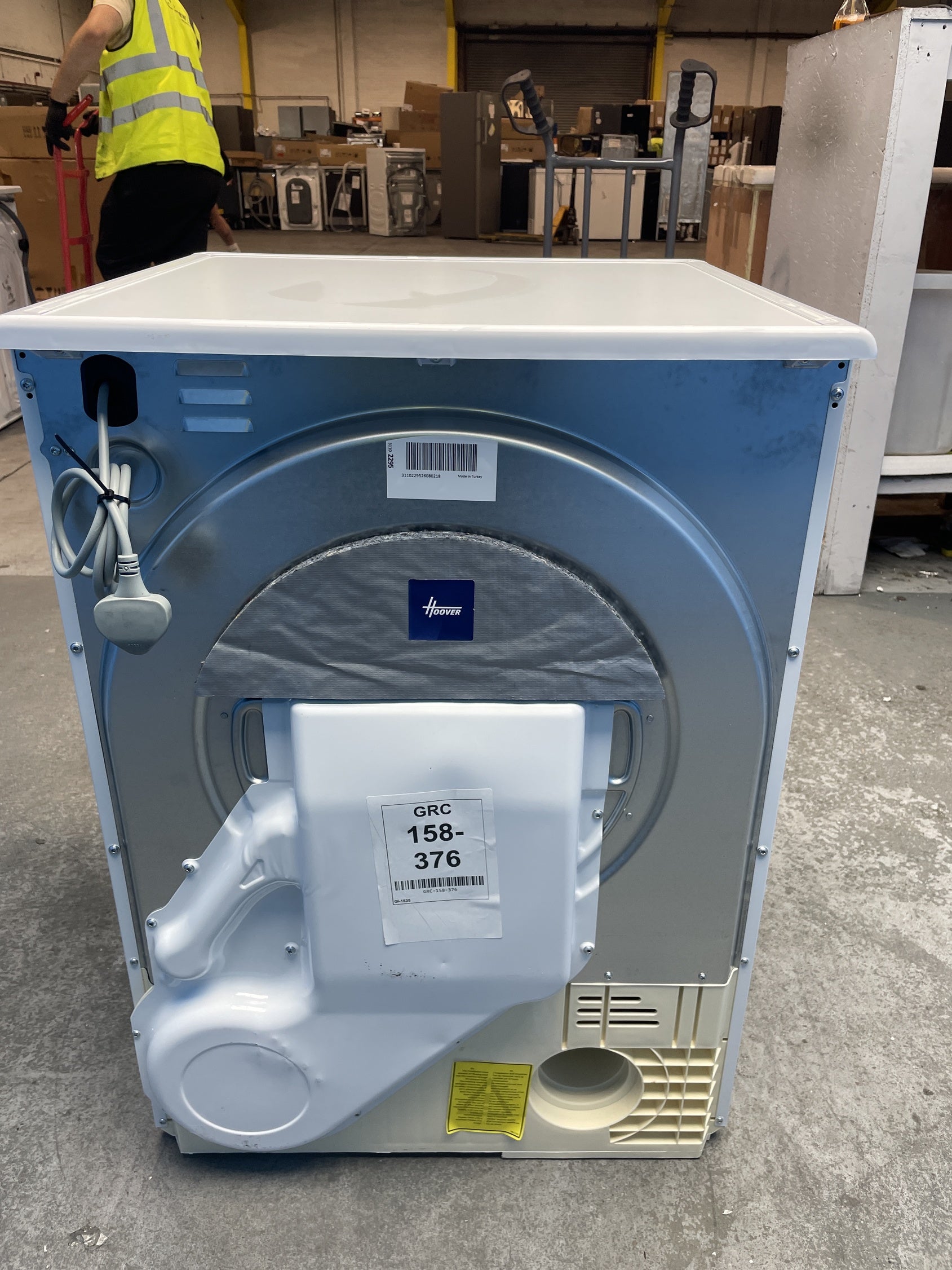 #GRC-158-376 - Hoover HLE V10DG-80 10kg Vented Tumble Dryer