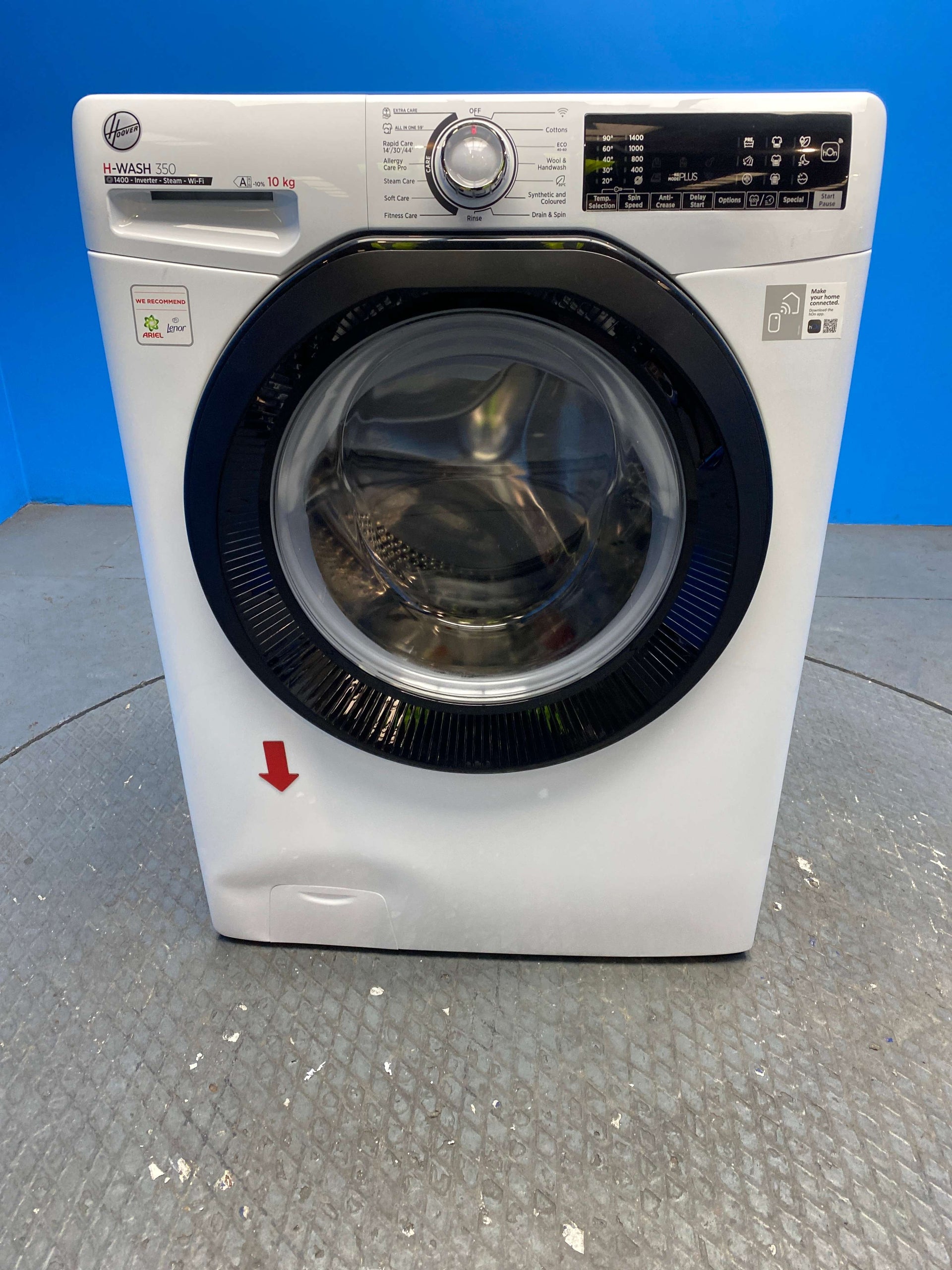 Hoover H3WPS4106TMB6 10kg 1400 Spin Washing Machine