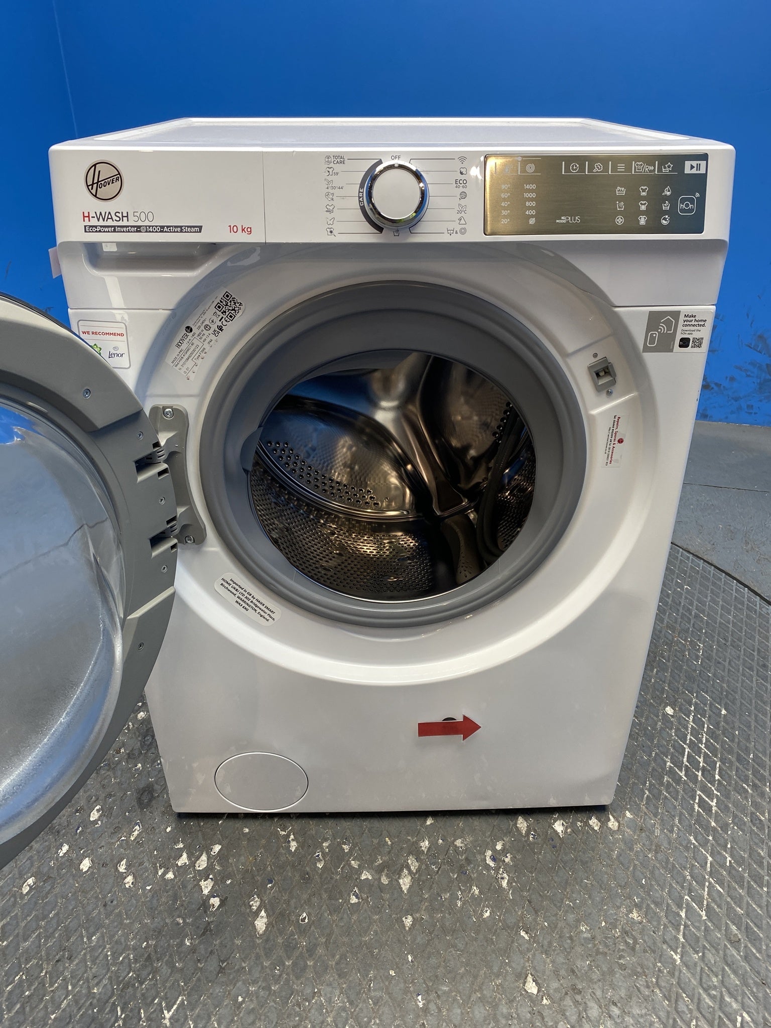 Hoover HWB410AMC 10kg 1400 Spin Washing Machine
