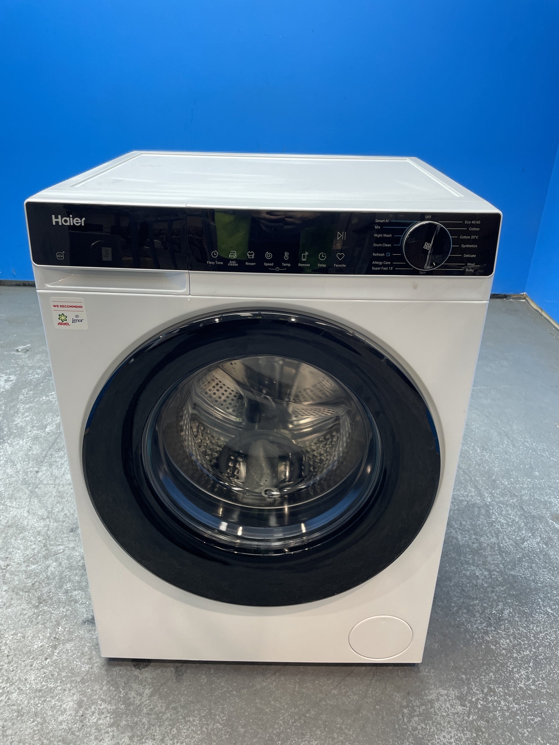 #GRC-163-864 - Haier X Series 5 11kg 1400rpm Washing Machine – Smart Dual Spray, White