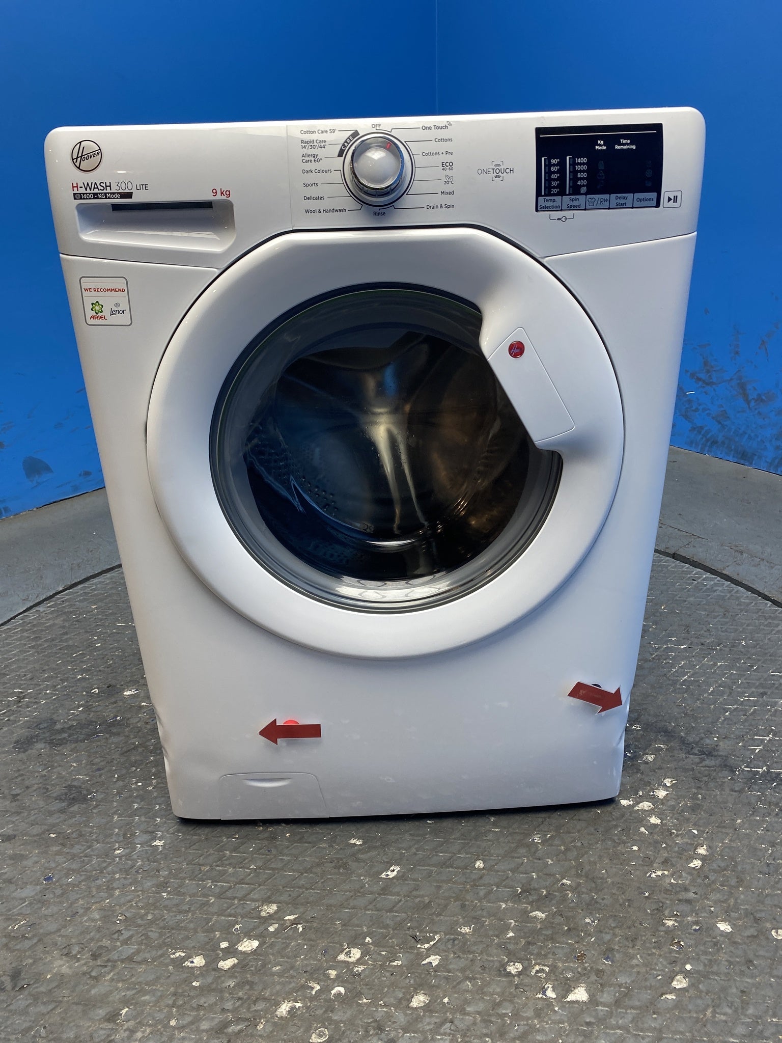 Hoover H3W49TA4 9kg 1400 Spin Washing Machine